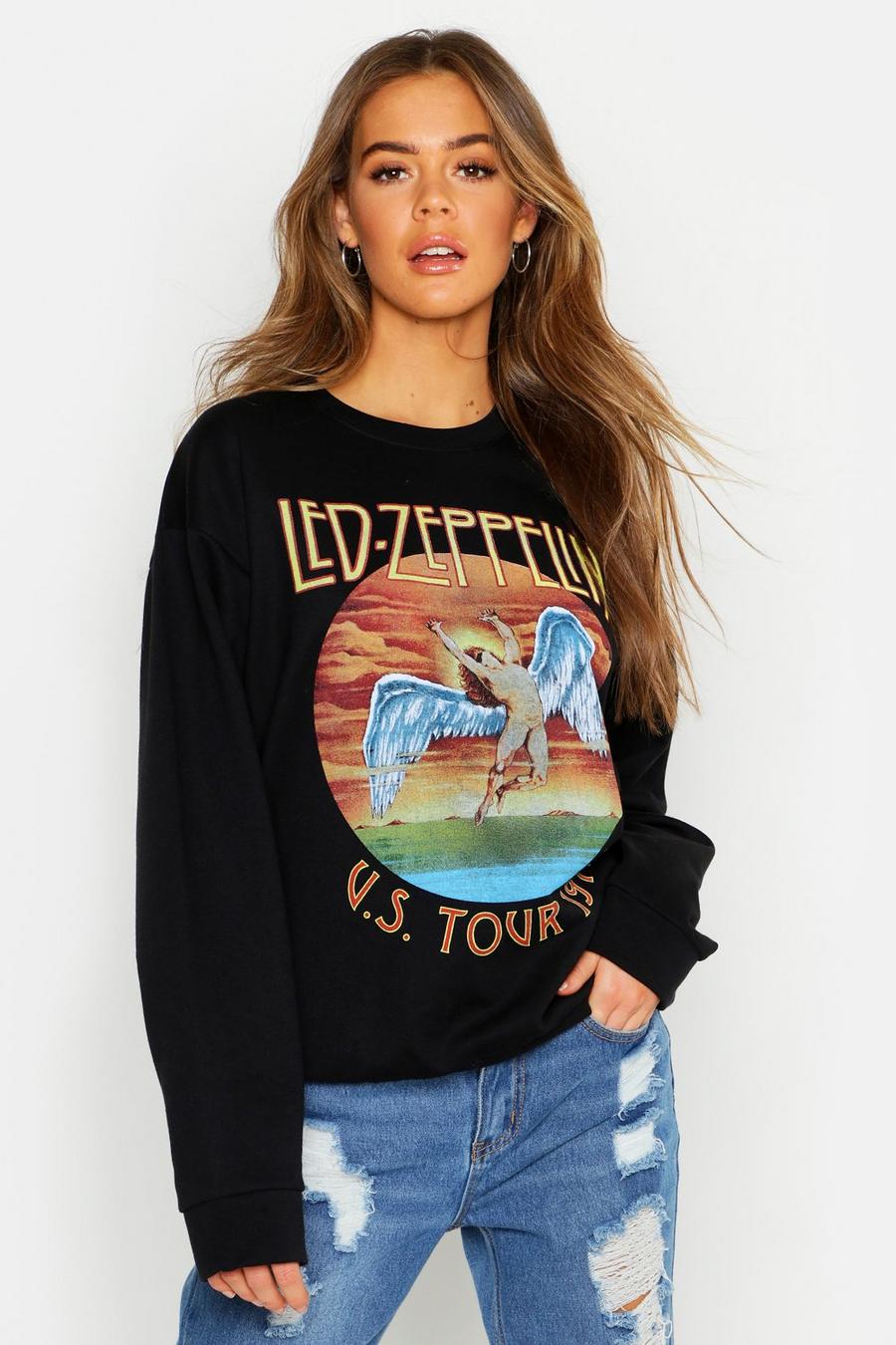 Led Zeppelin Oversized Licence Sweat image number 1