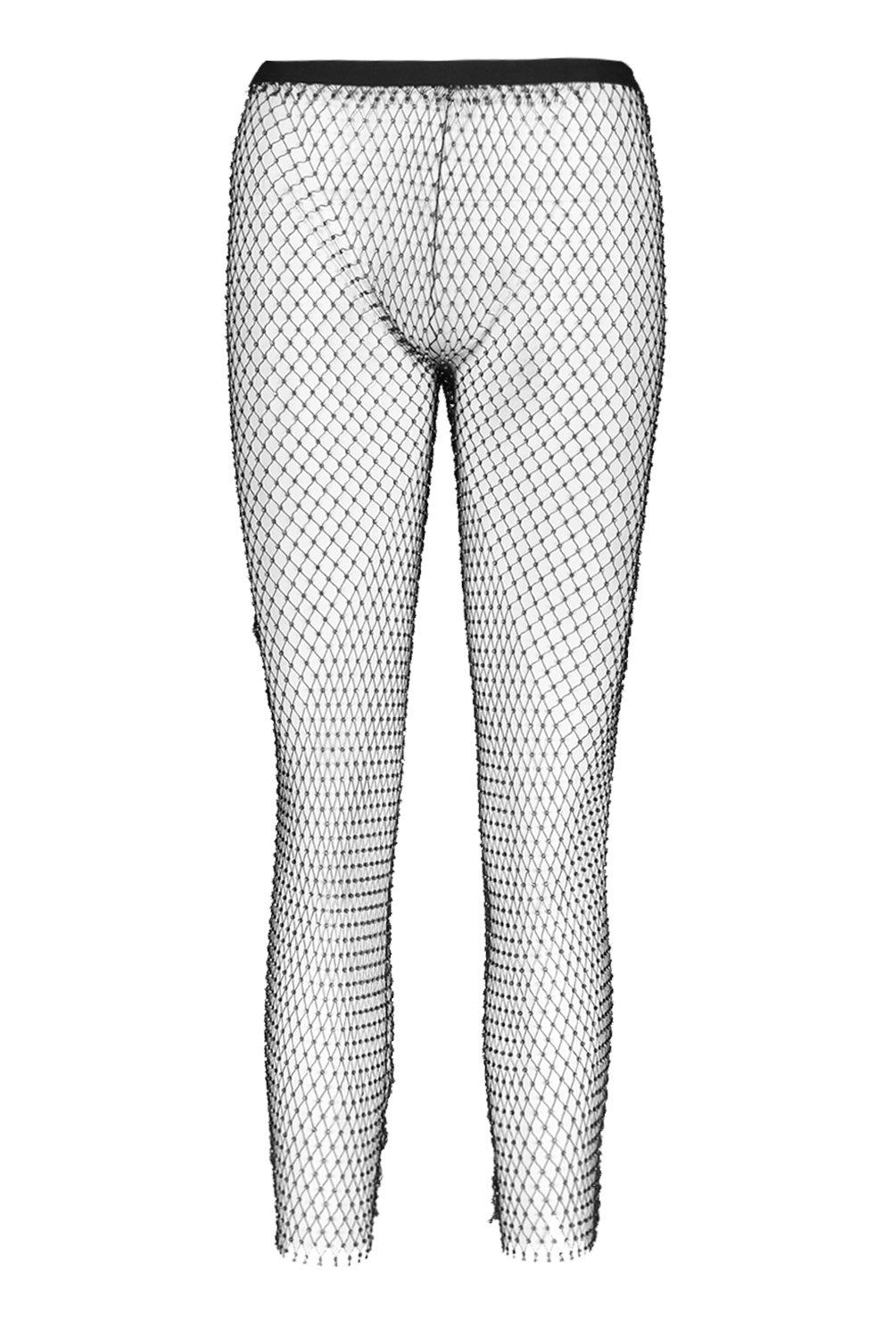 Mesh Footless Tights