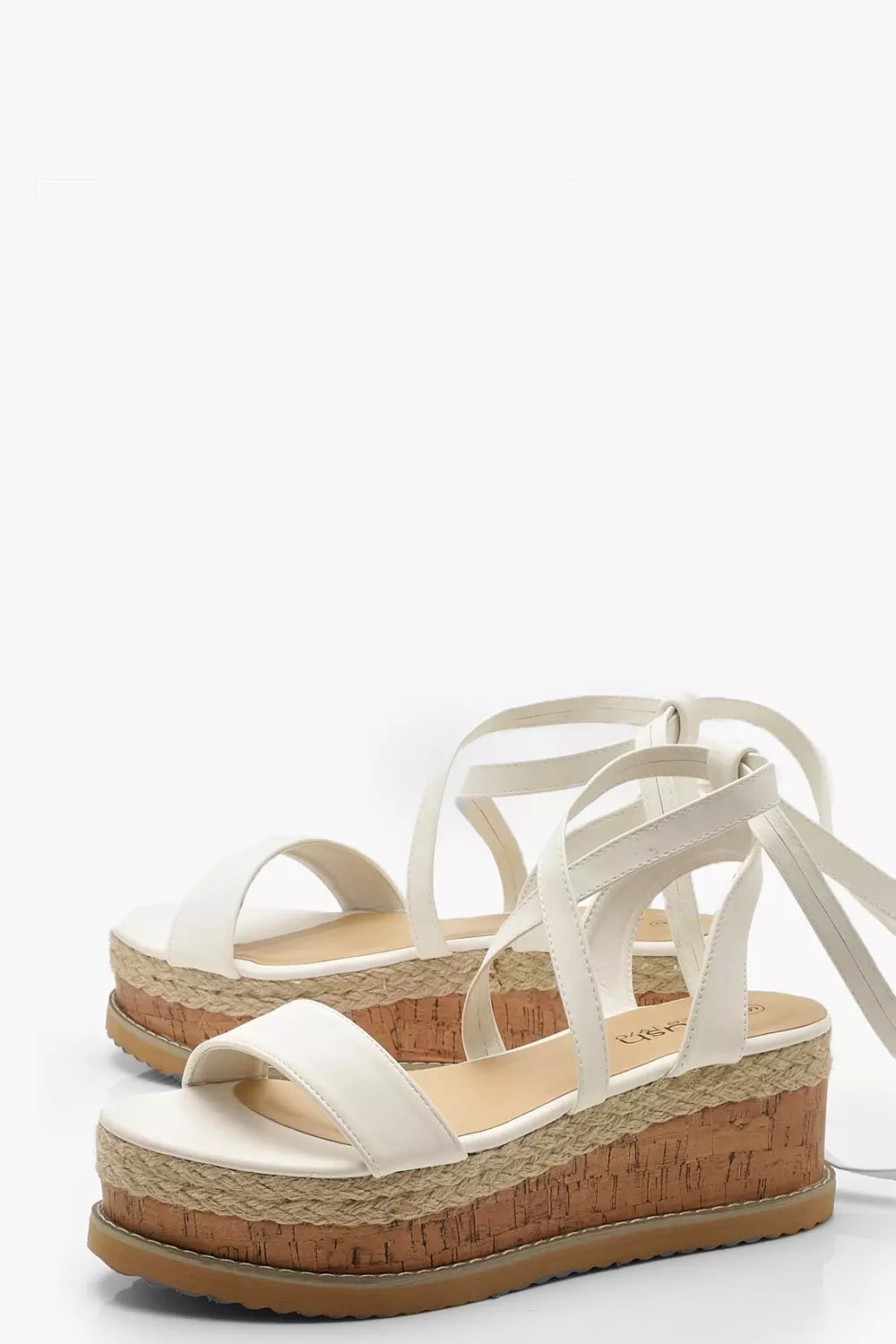 Wrap strap 2025 espadrille flatforms