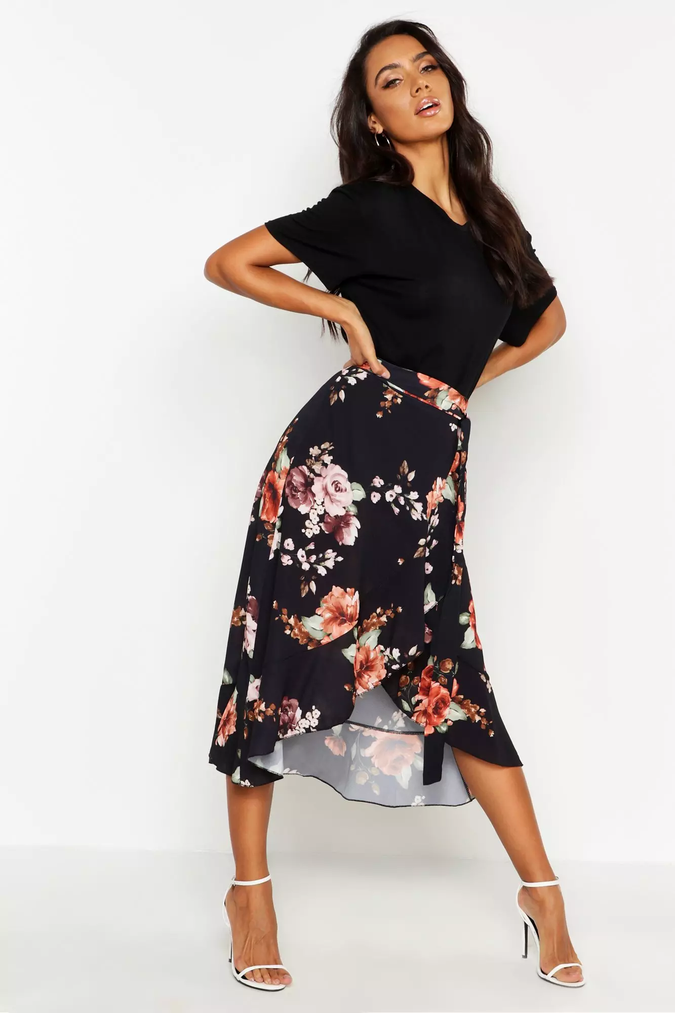 Floral 2024 wrap skirt