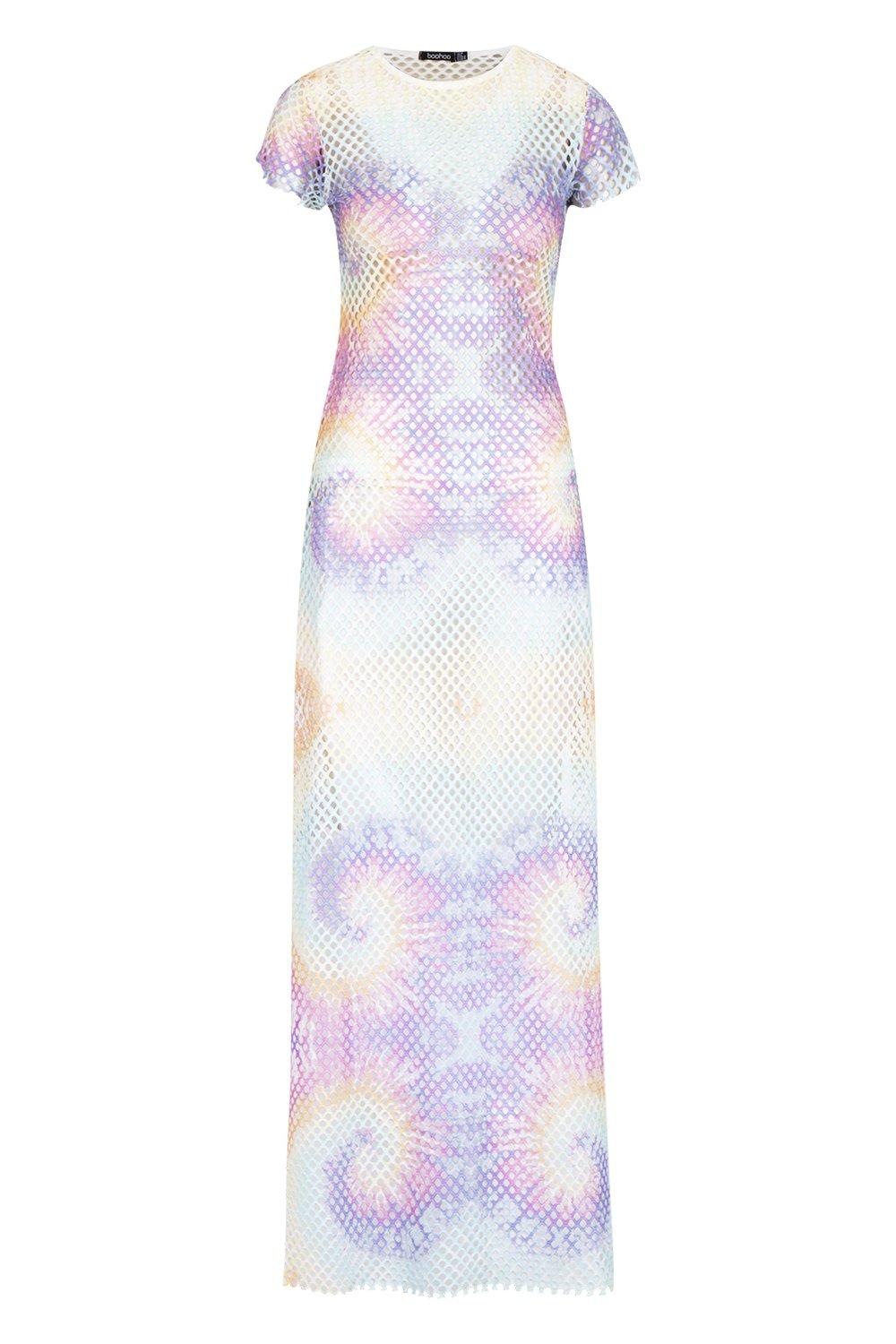 And Now This Tie-Dye Mesh Dress - Macy's