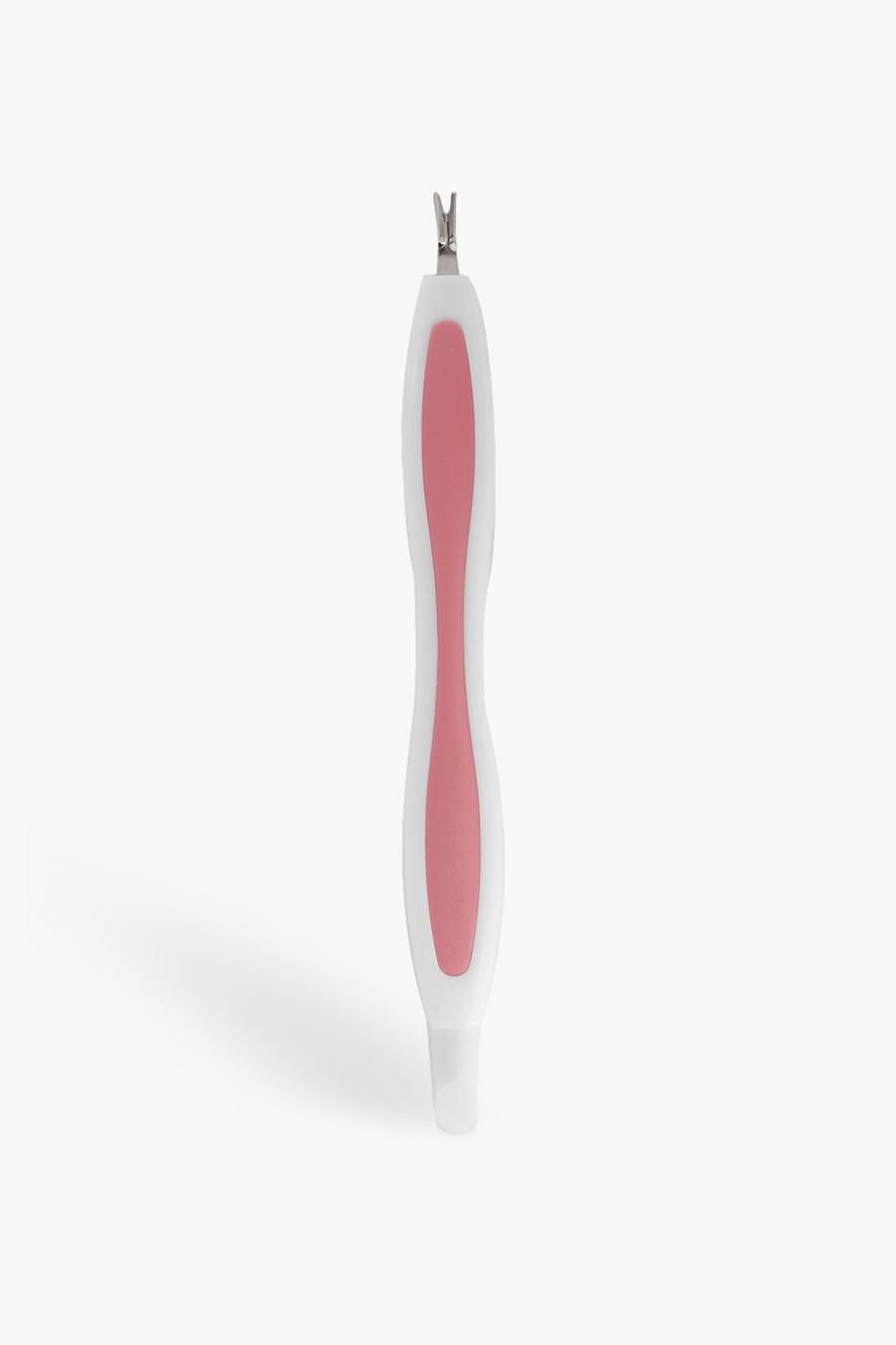 Purple Elegant Touch Cuticle Pusher image number 1