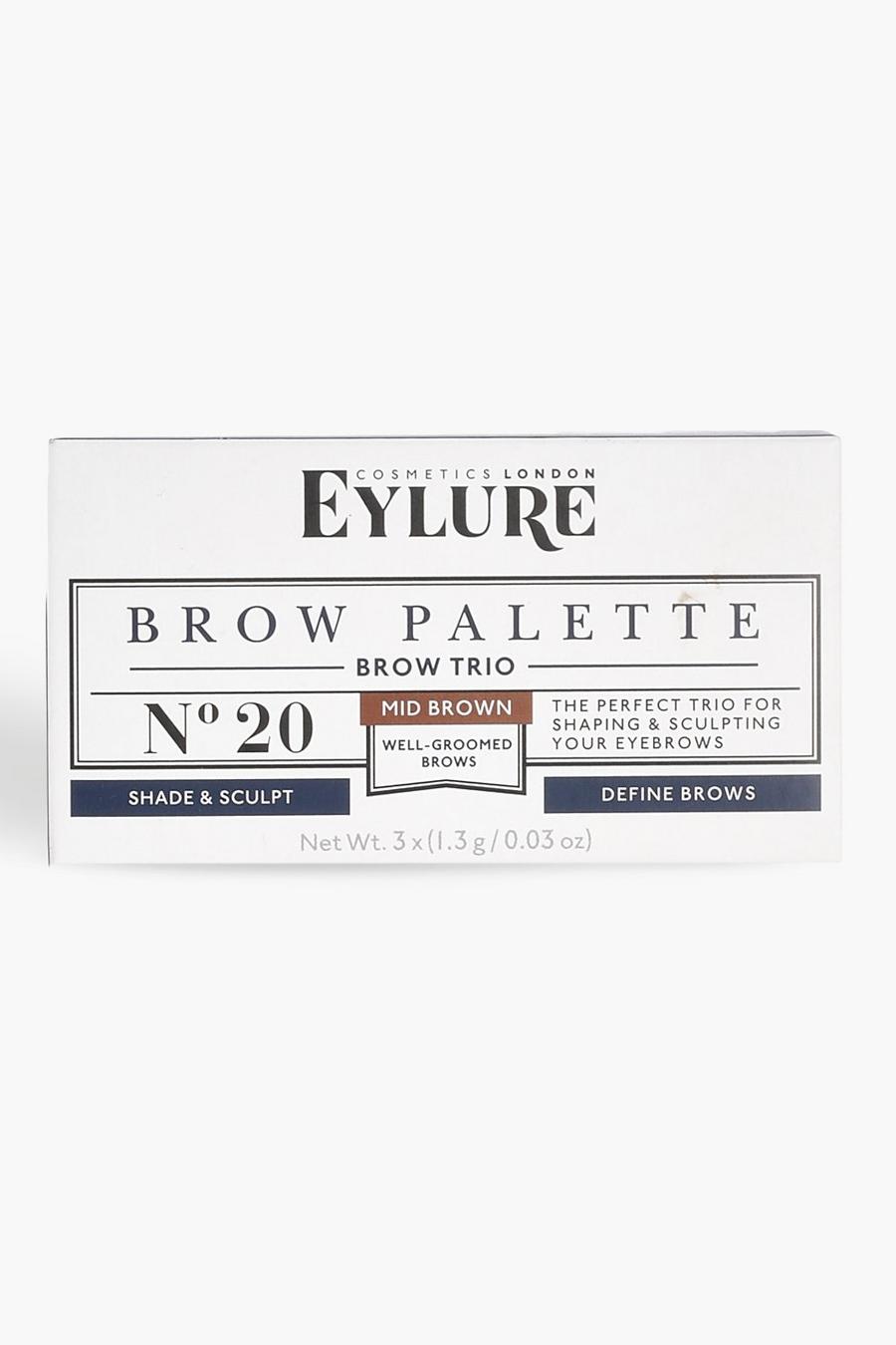 Eylure Brow Palette - Mid Brown image number 1