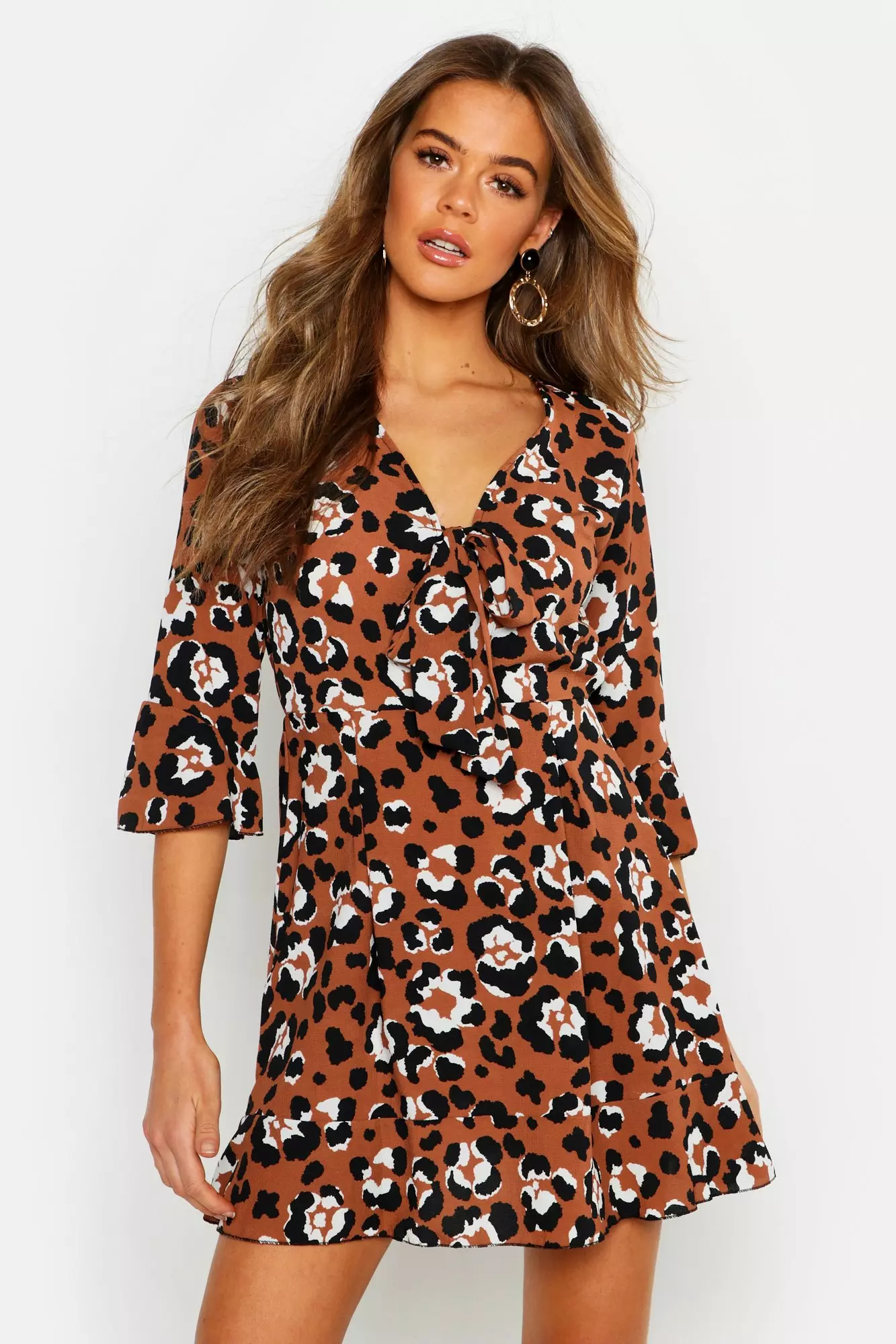 Leopard best sale tea dress