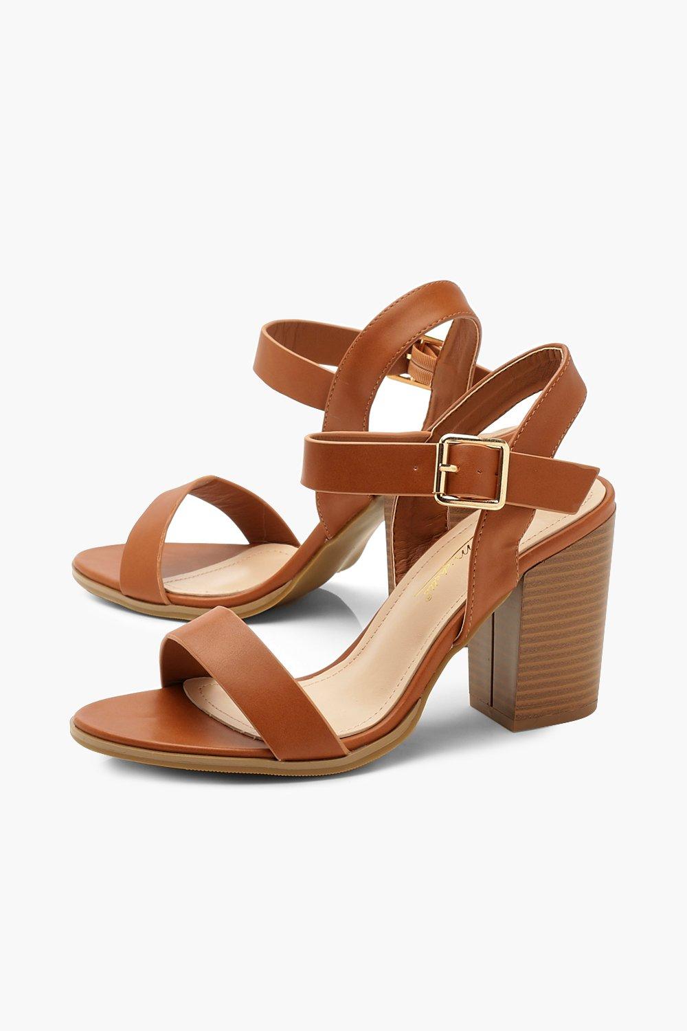 Tan wooden online heels