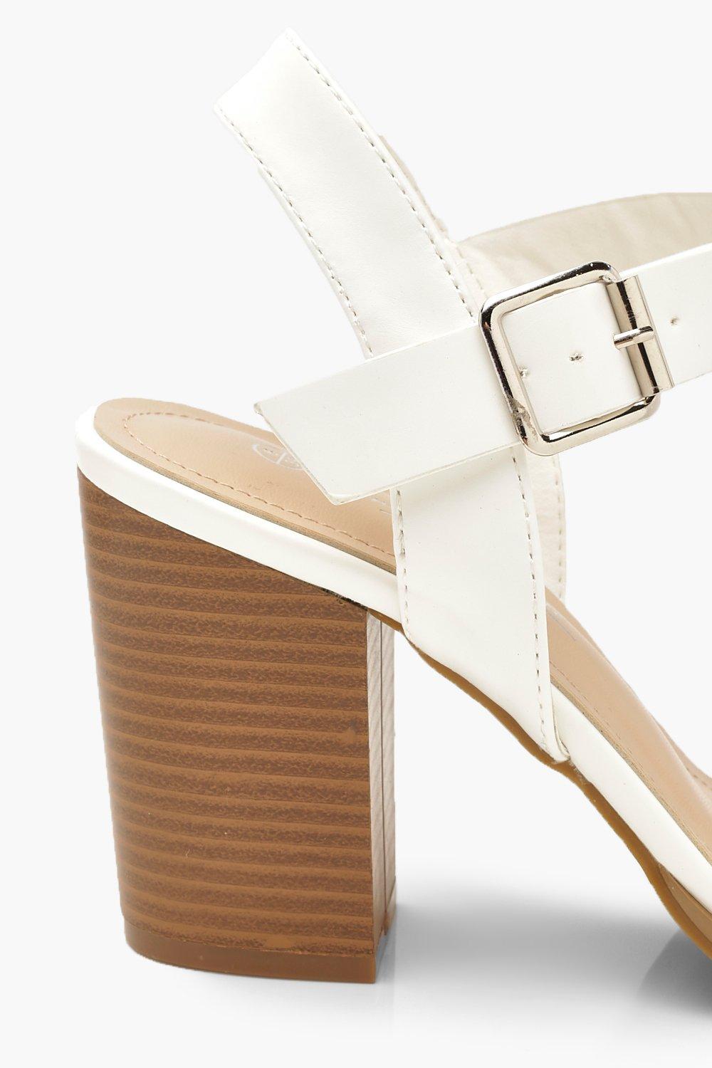 chunky heel sandals wide width