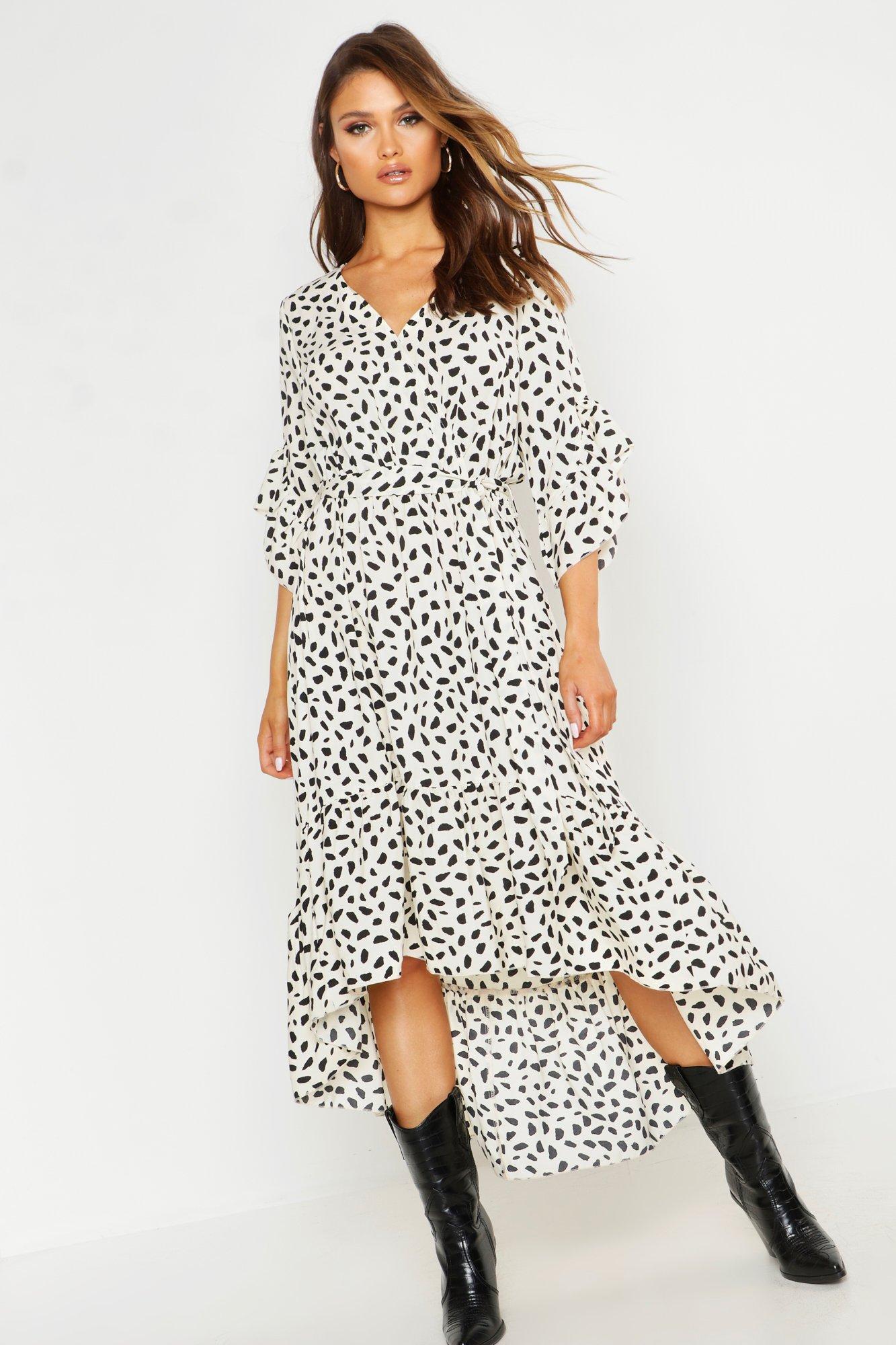 boohoo spotty dress