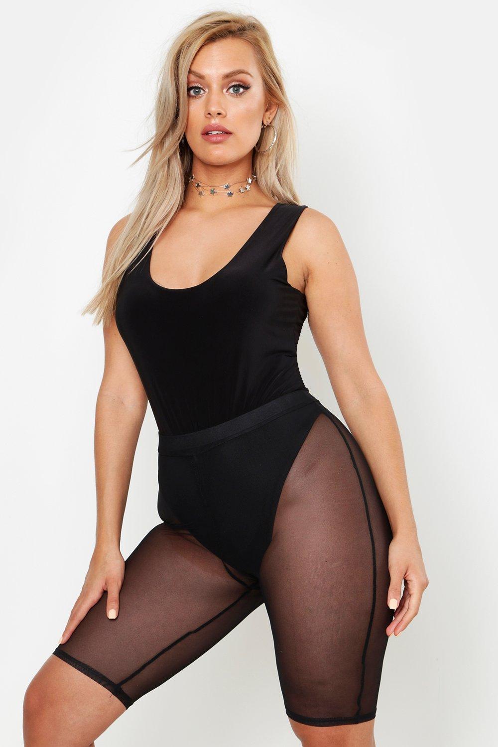netted cycling shorts