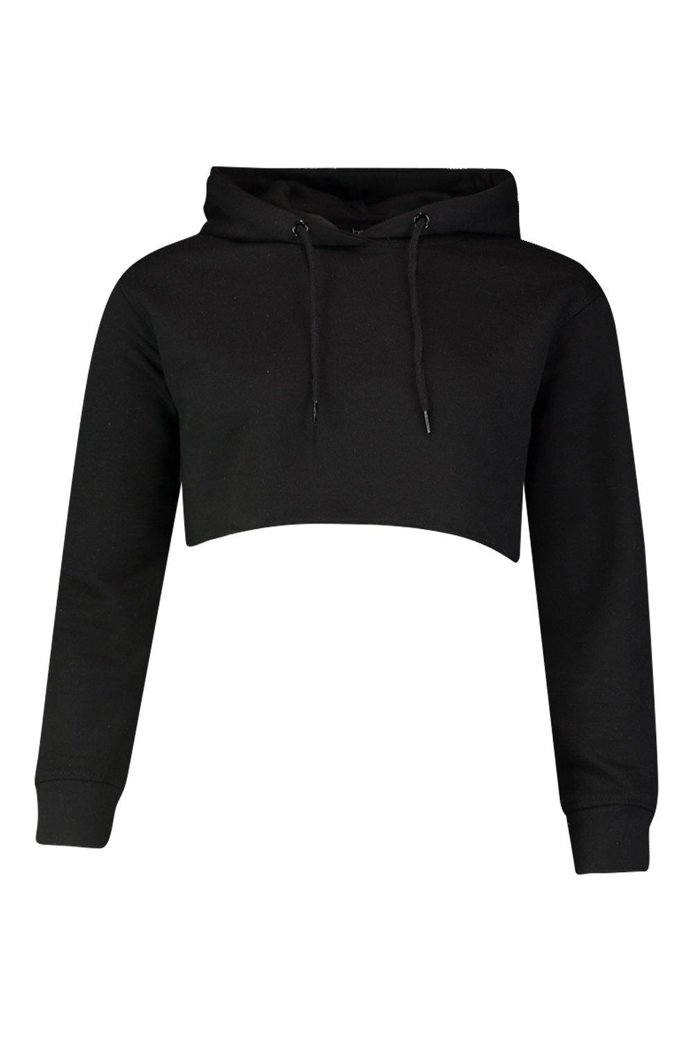 boohoo black hoodie