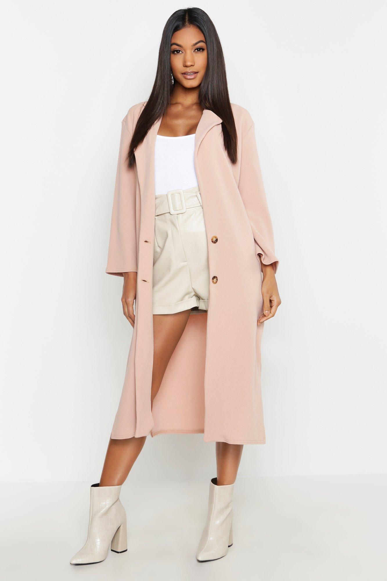 lightweight duster coat