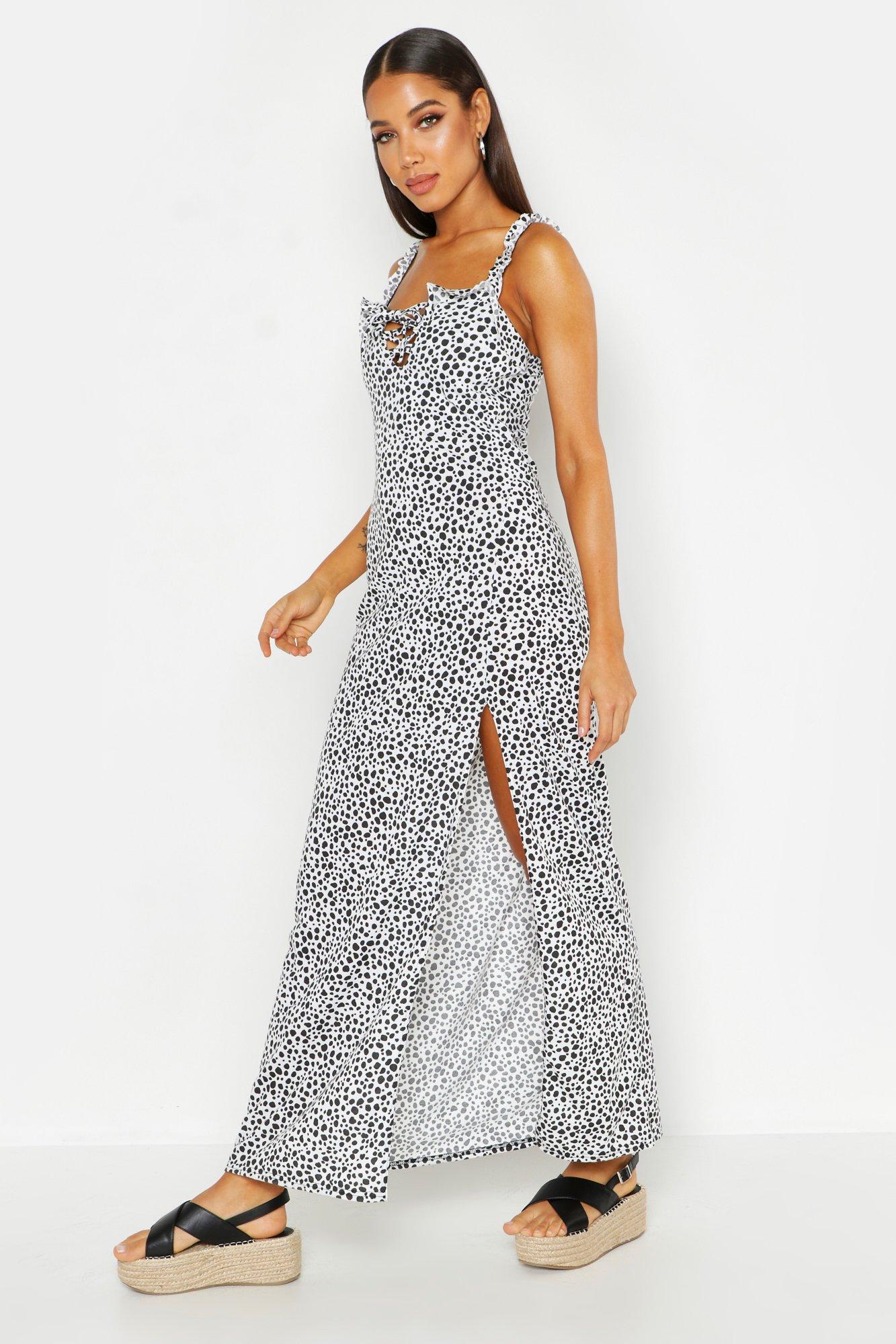 dalmatian maxi dress