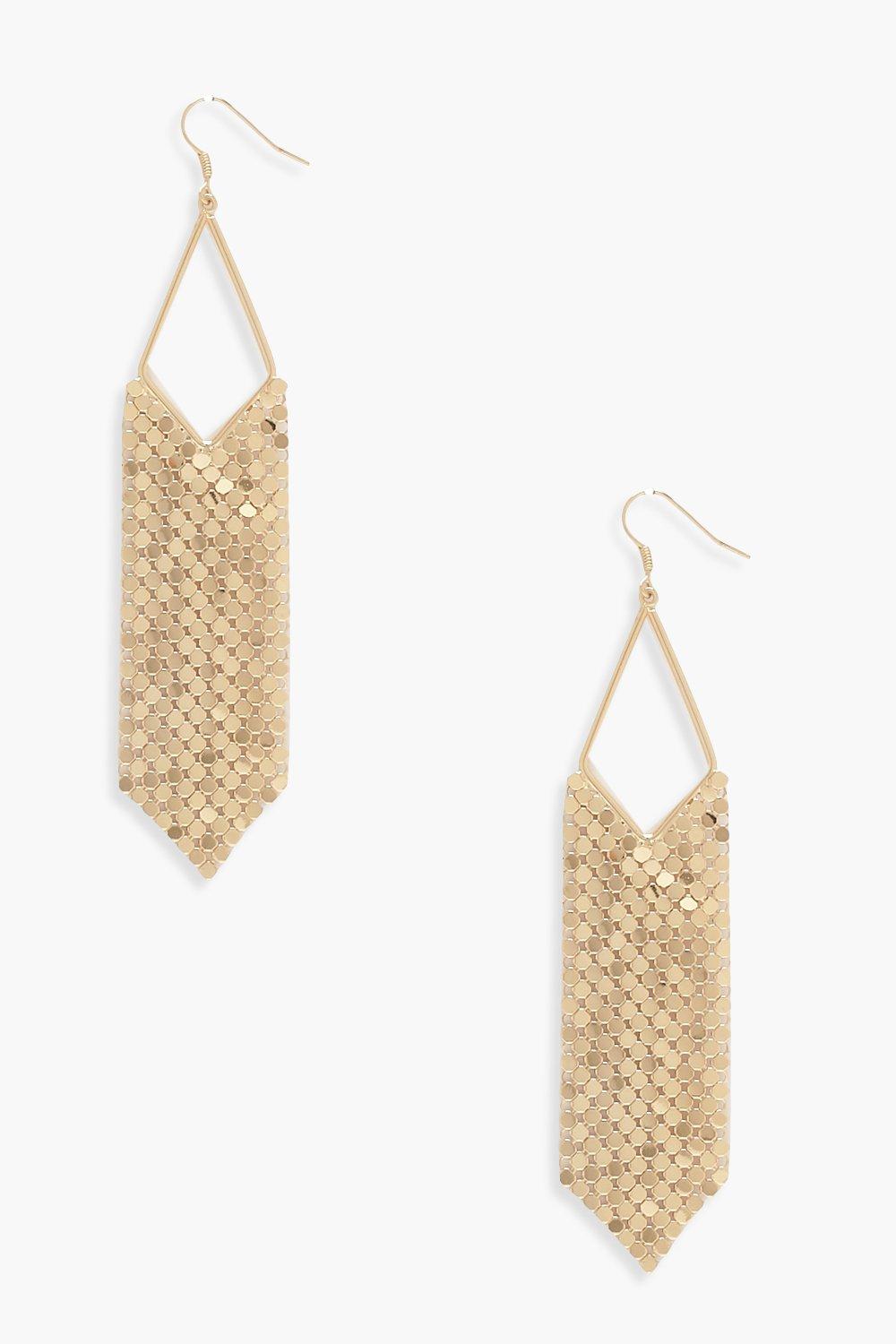 Chainmail Drop Earrings