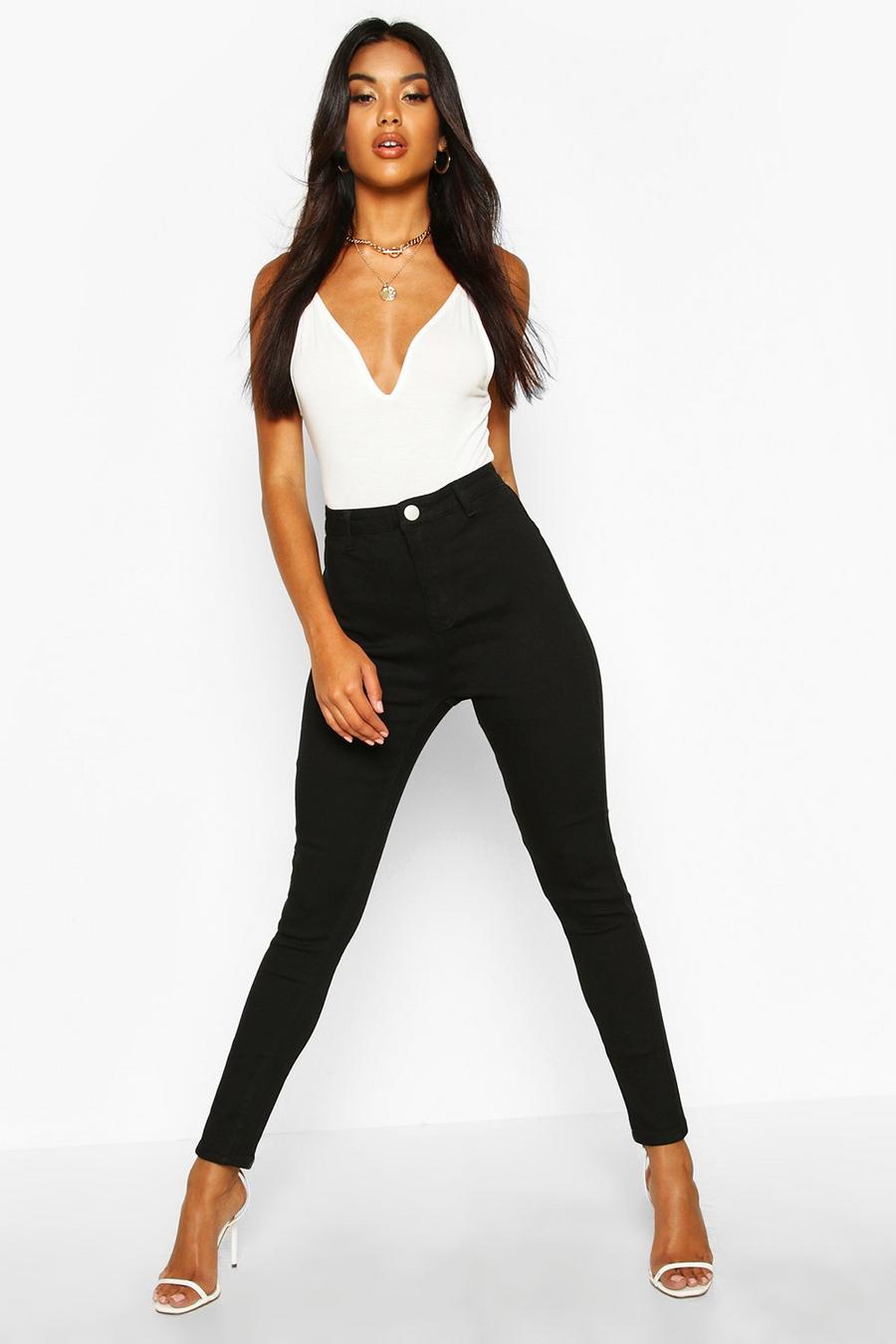 Jean skinny taille haute disco image number 1
