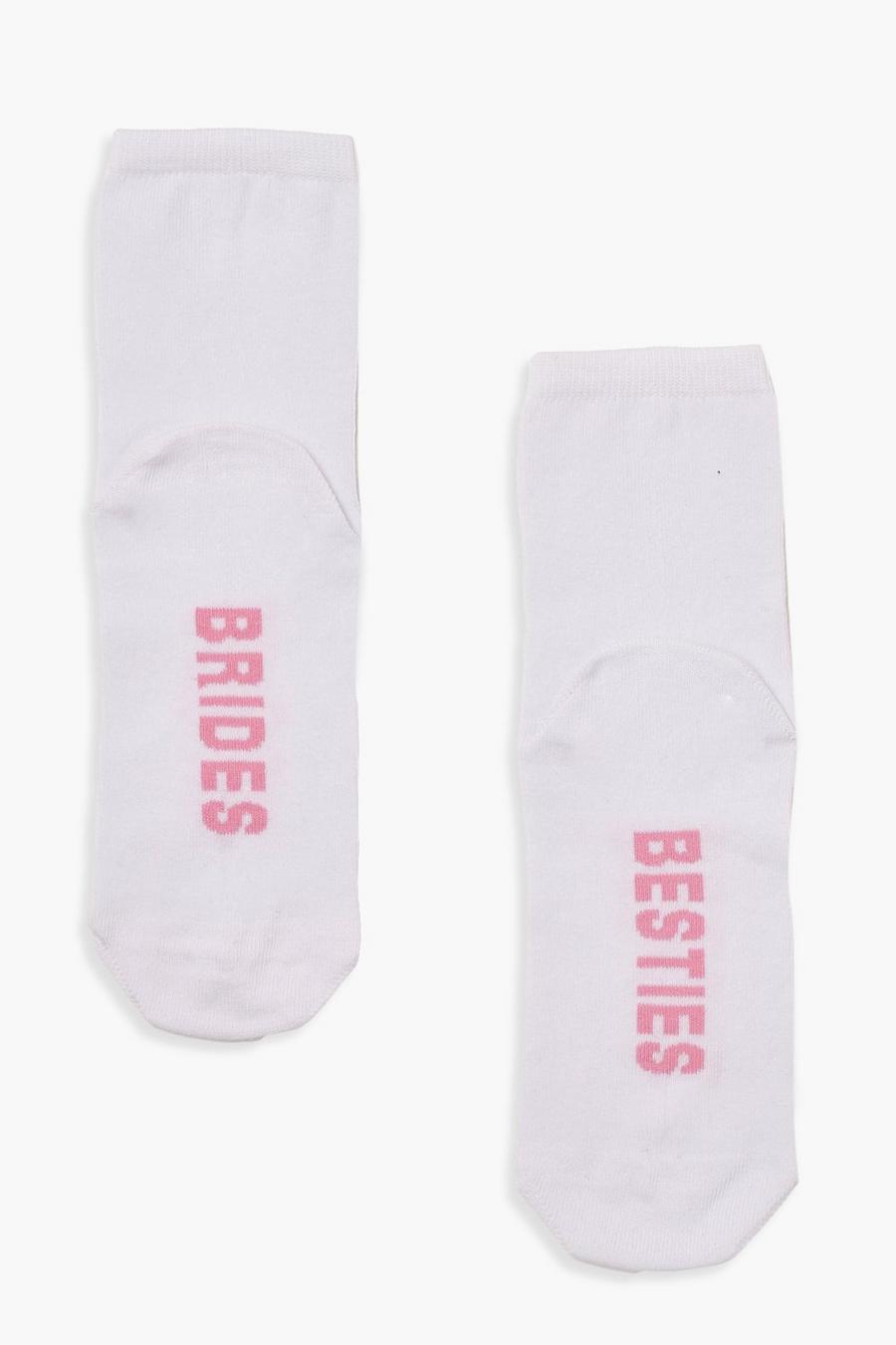 Bride Besties Socks | Boohoo UK