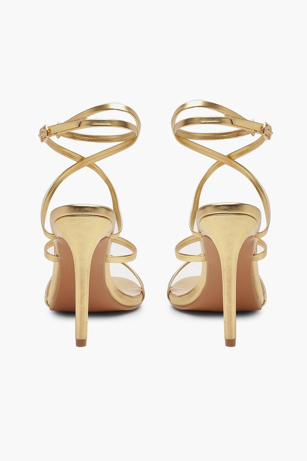 Thin strap hot sale sandal heels