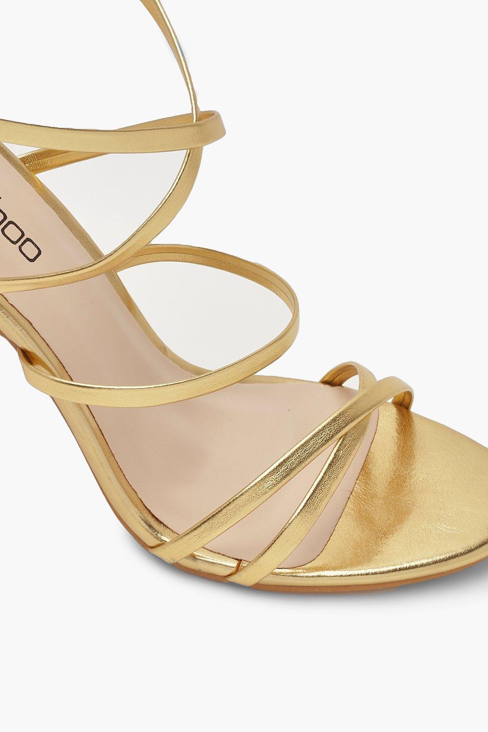 Gold thin outlet heels