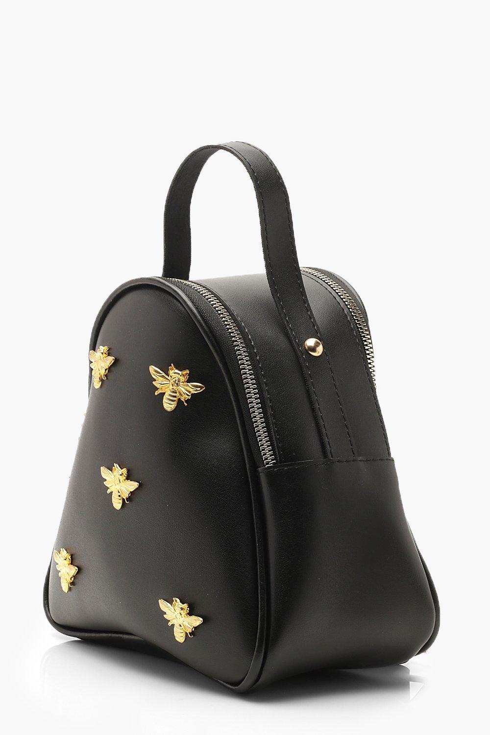 Metal Bee Backpack boohoo AU