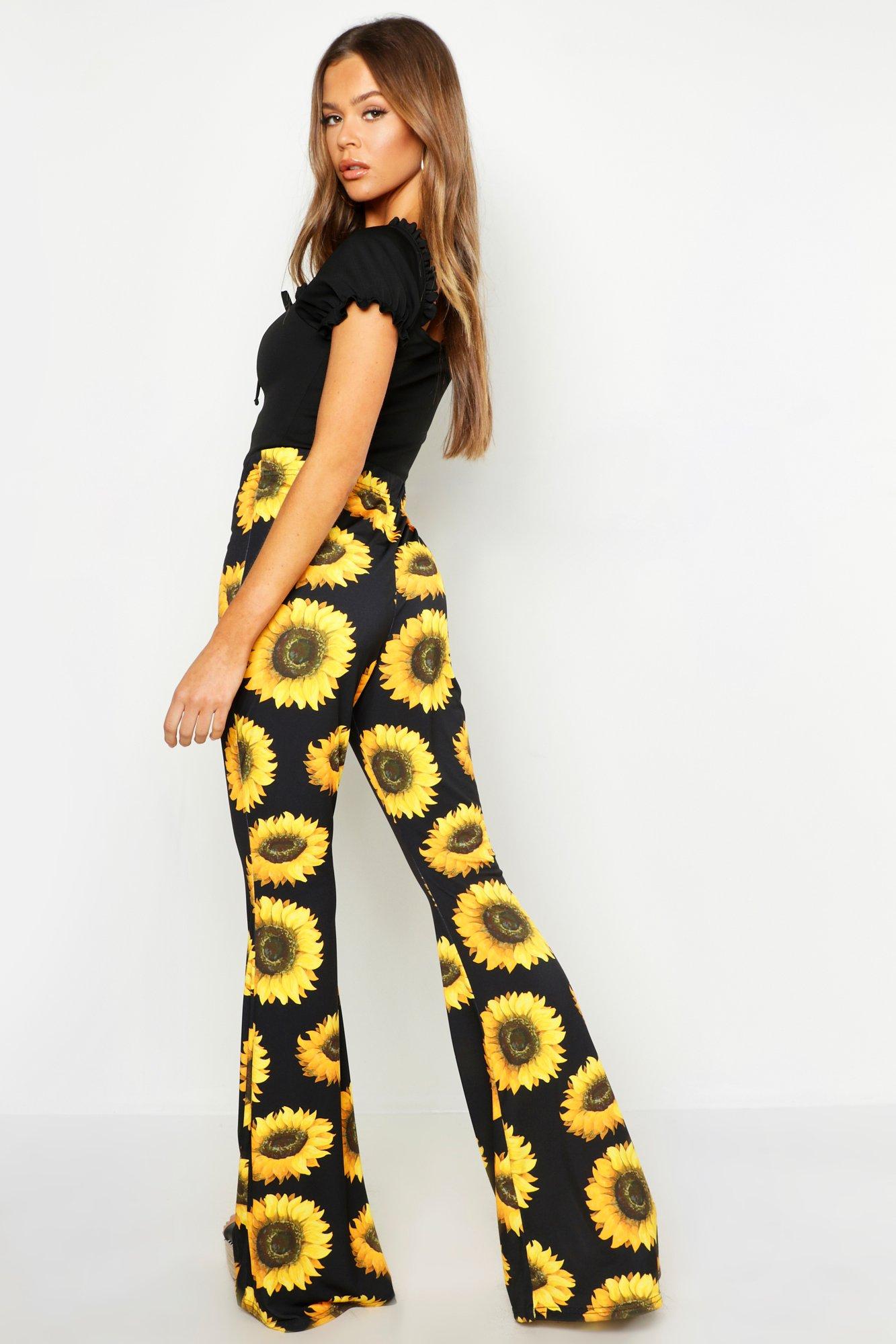 Sunflower Kick Flare Pants