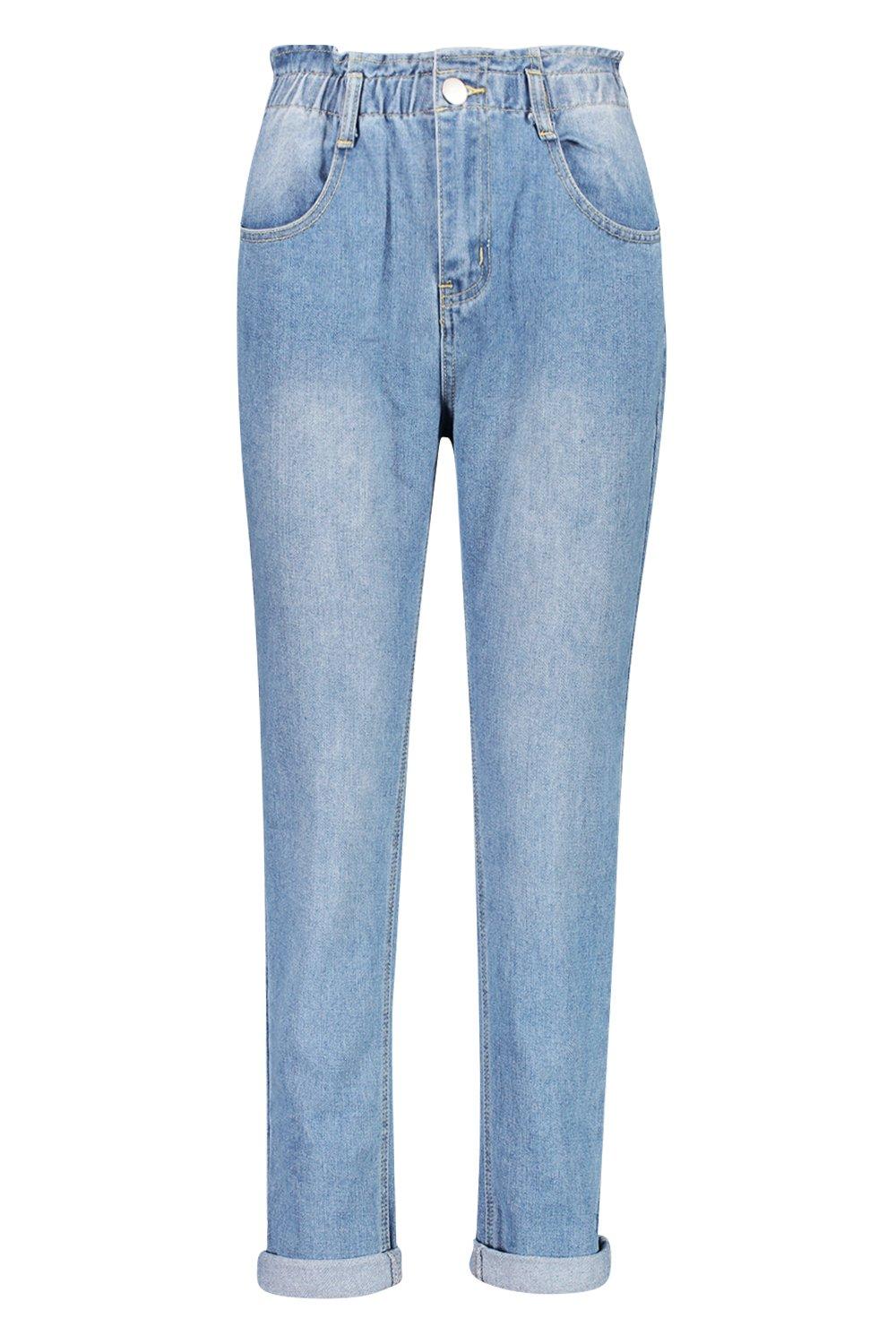 boohoo paperbag jeans