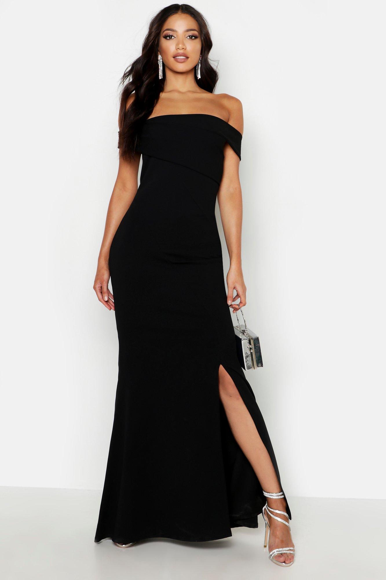 Bardot Extreme Split Maxi Dress