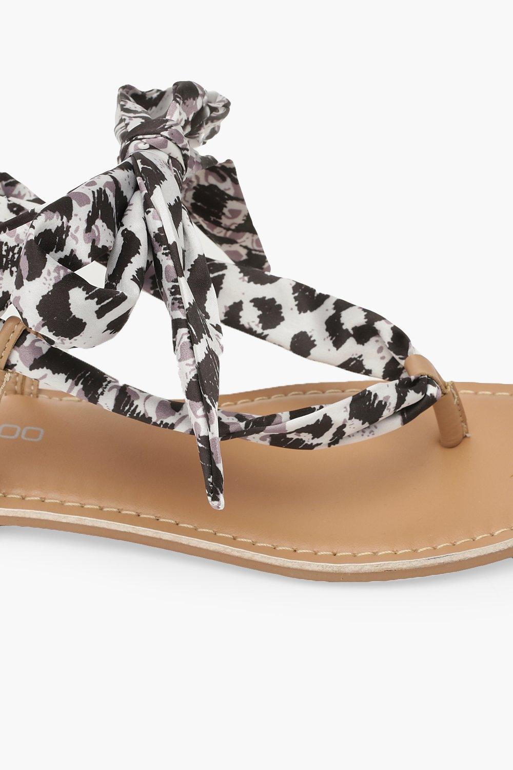sandales foulard