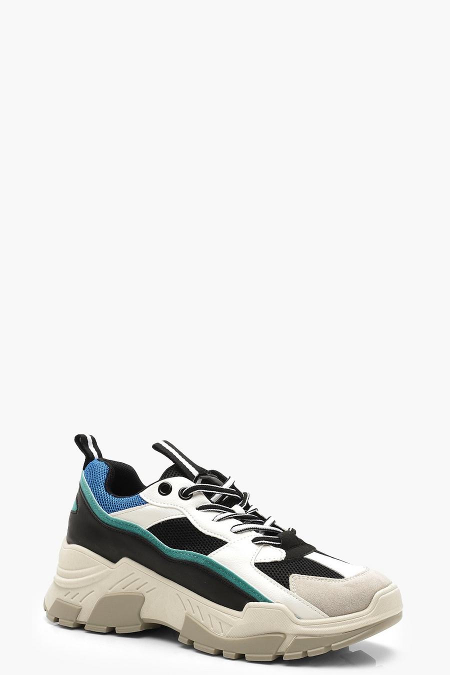 Colour Block Chunky Sneakers image number 1
