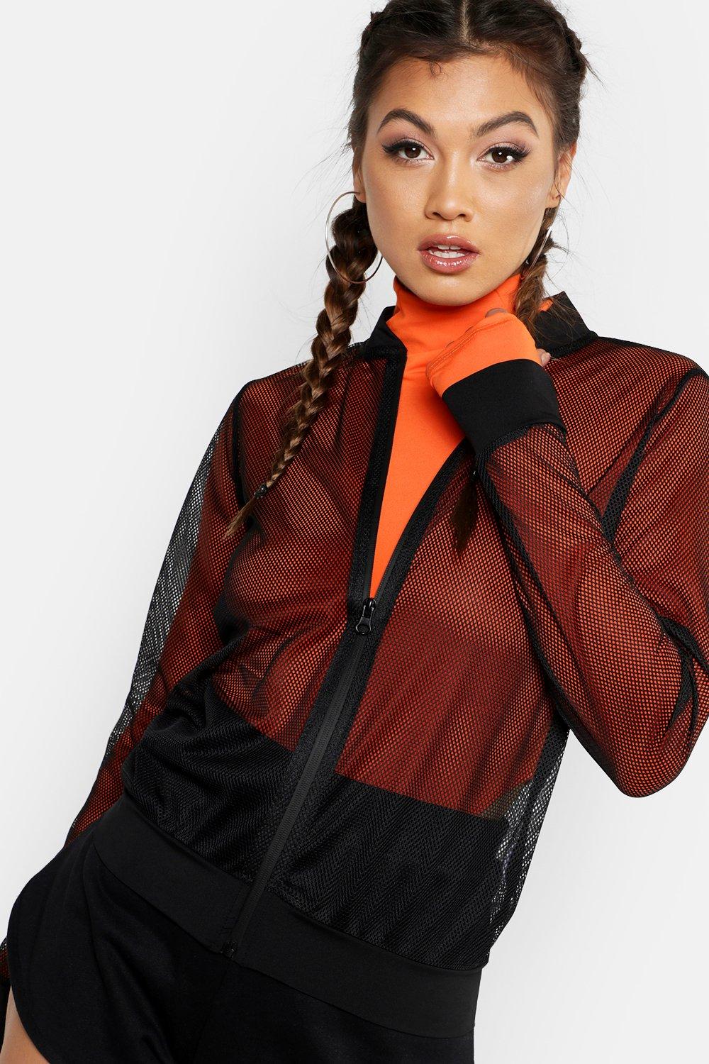 Mesh jacket outlet womens