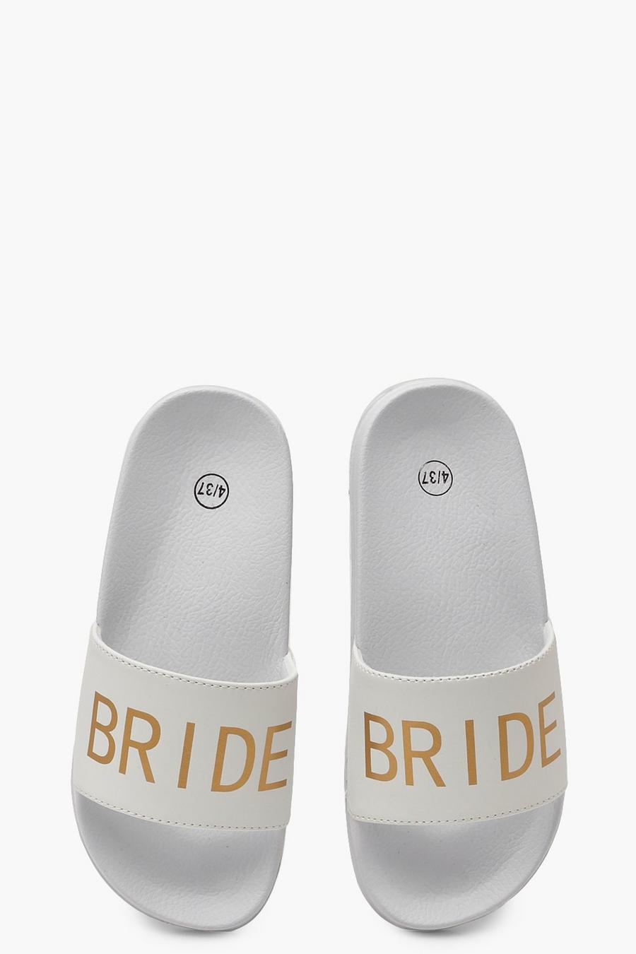 Sandalias con eslogan “Bride” image number 1