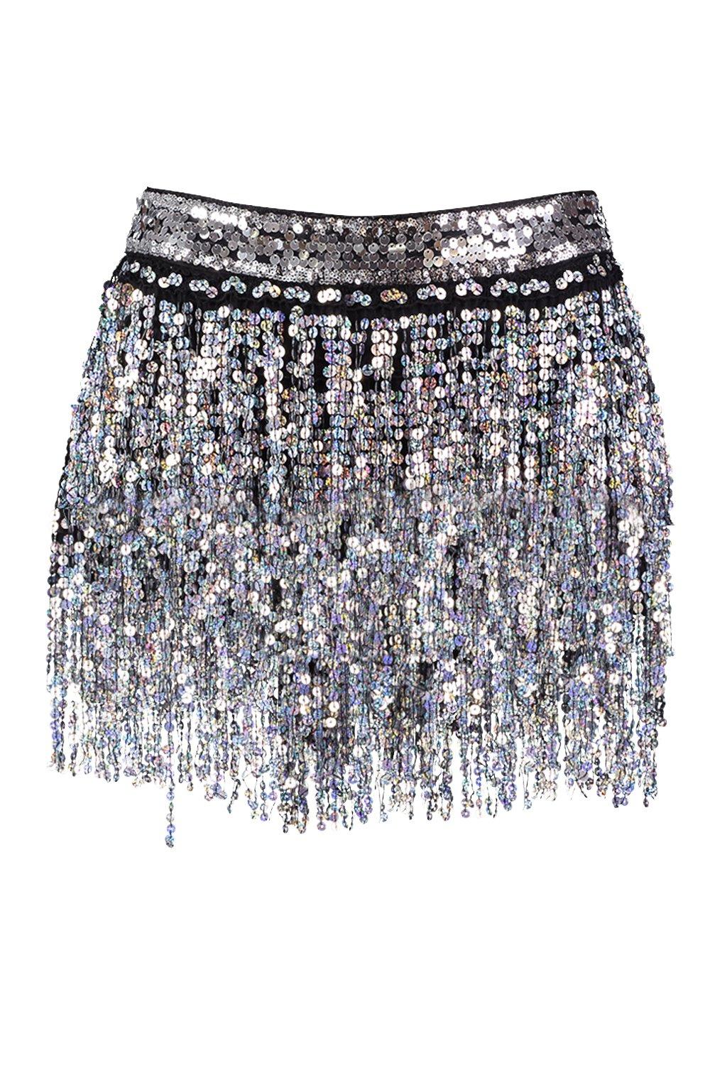 sequined hot pants