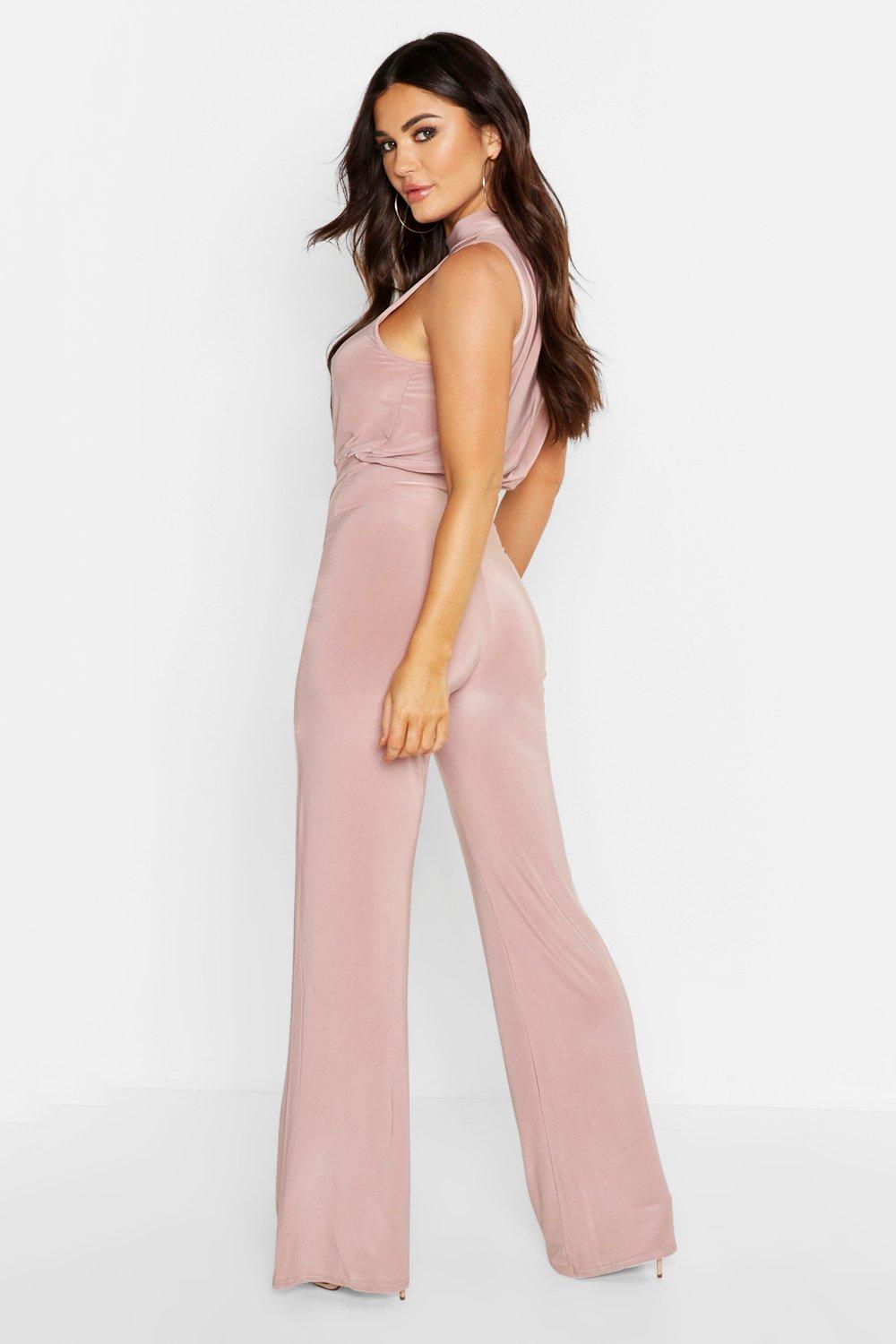ruched jumpsuit