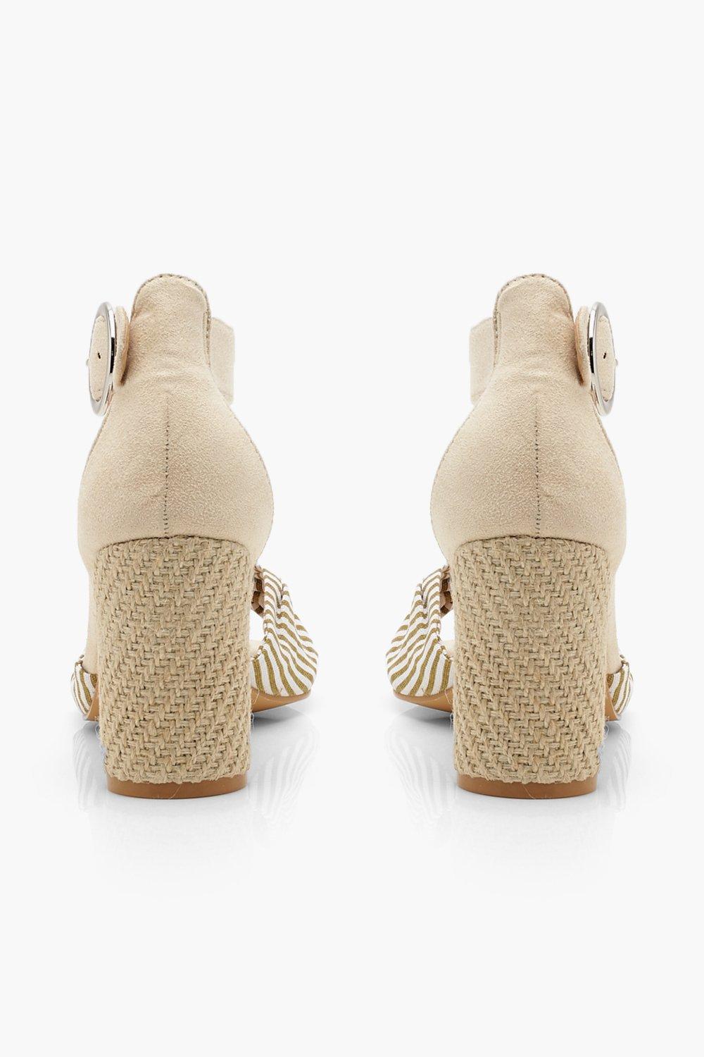 wide fit espadrille sandals