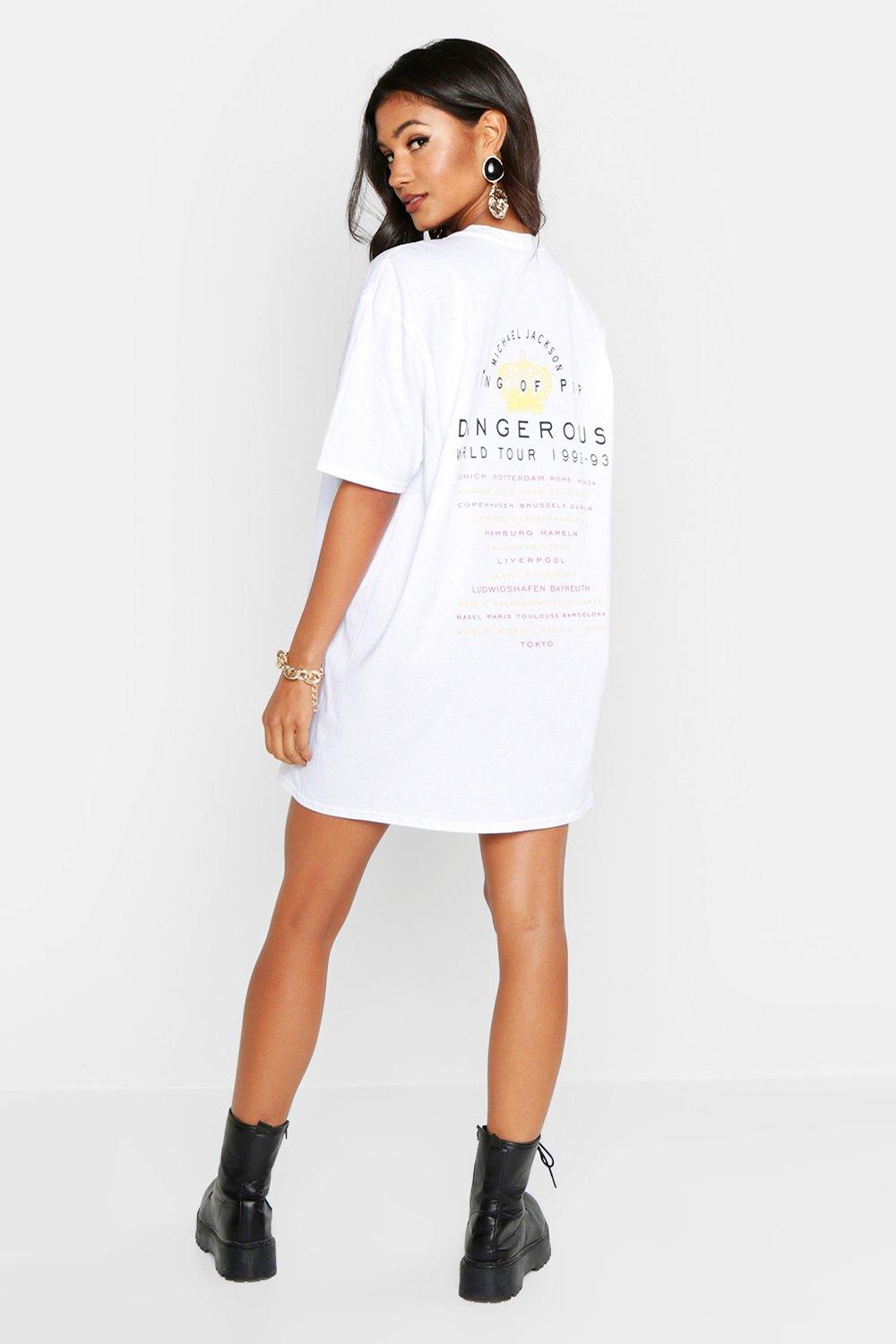 Michael jackson 2025 t shirt dress