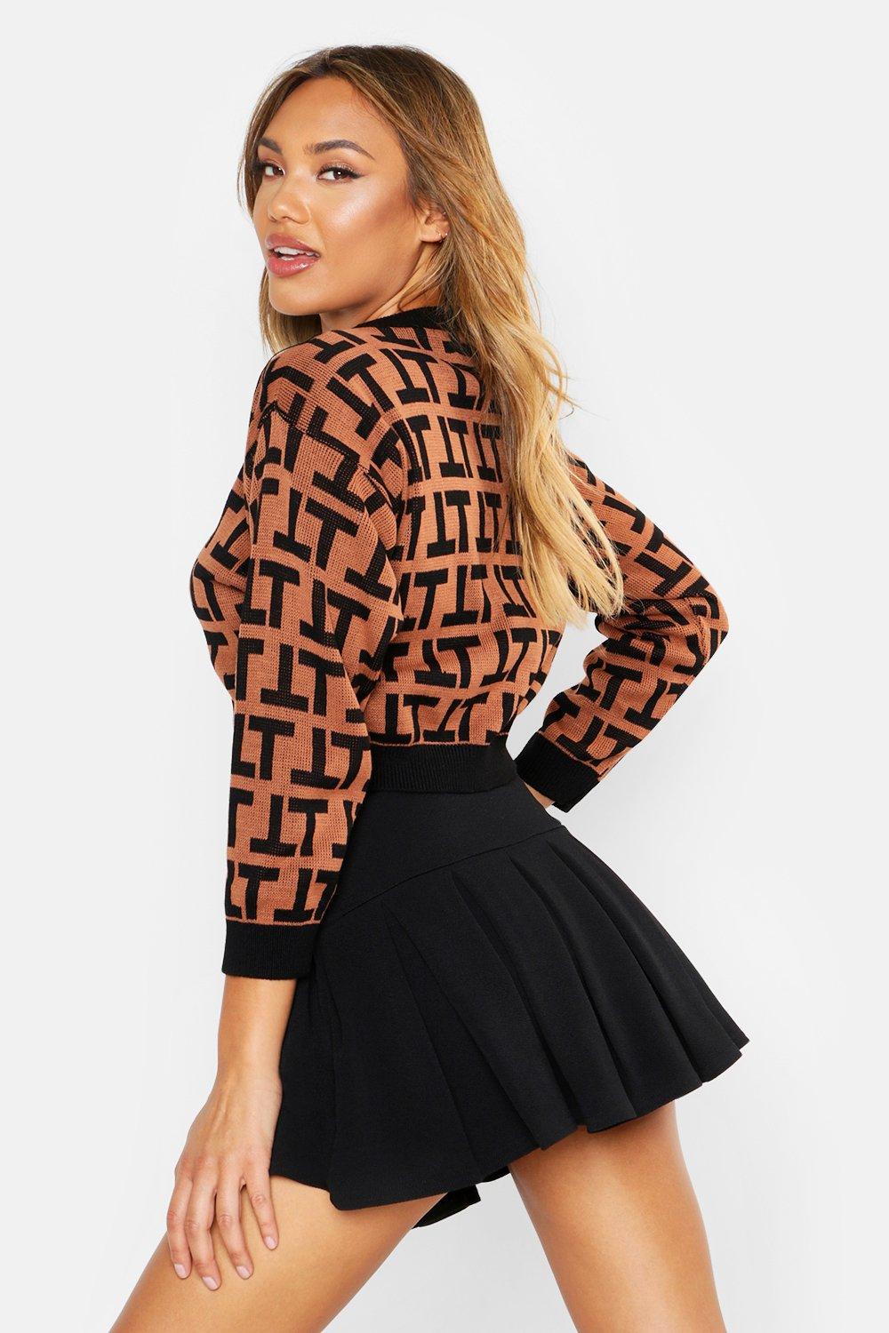 Jupe short plissee boohoo FR