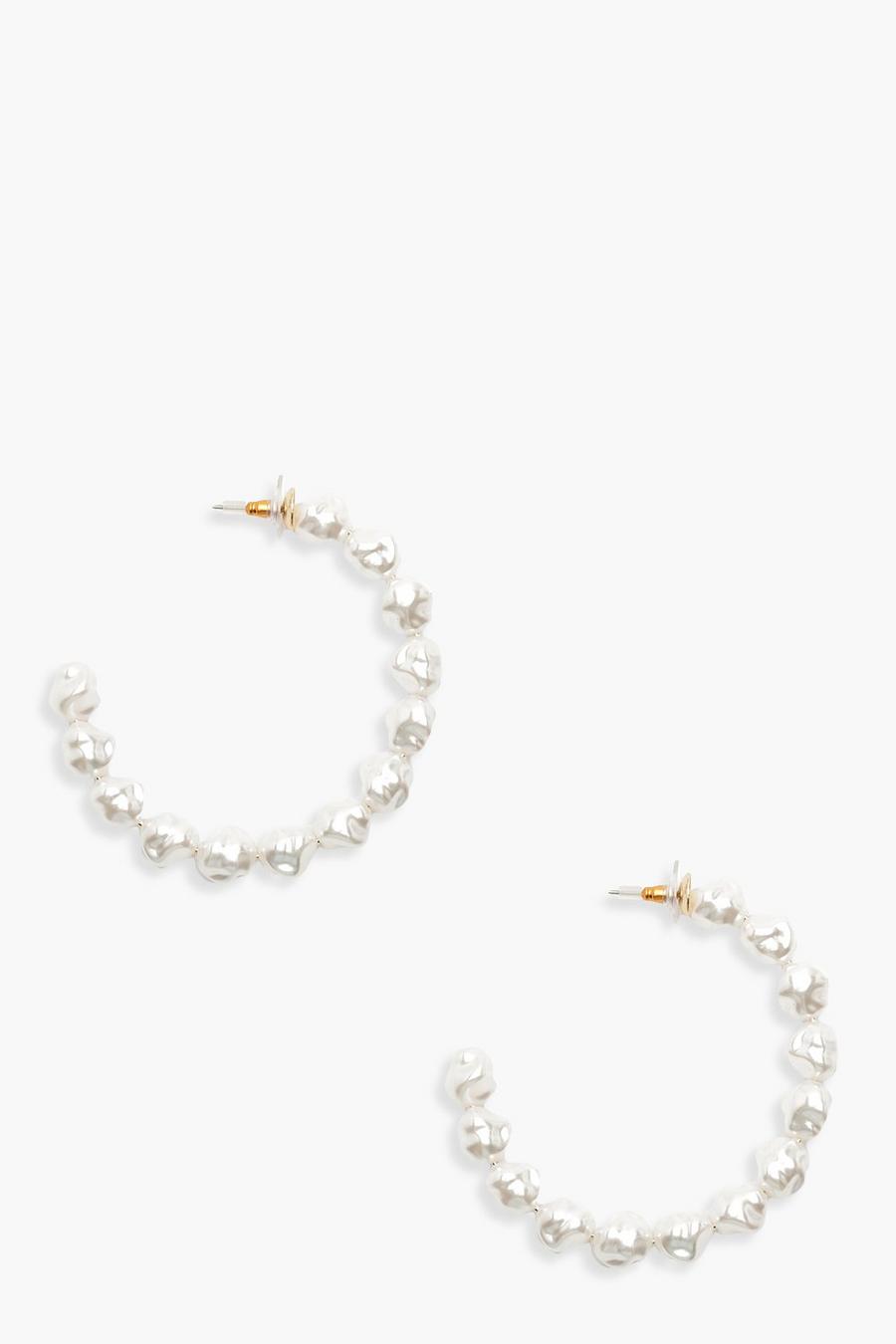 Créoles à perles martelées, Multi image number 1