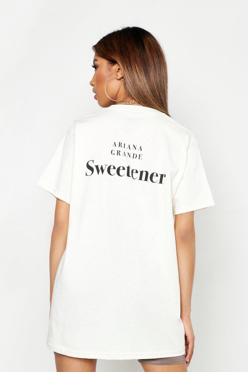 Ariana grande oversized crew neck on sale