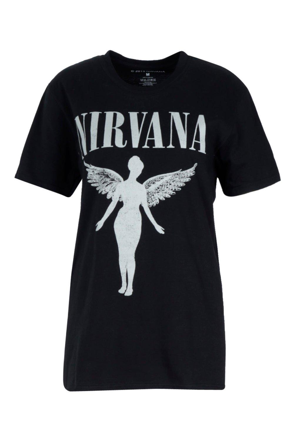 Nirvana Licence T-Shirt | boohoo UK