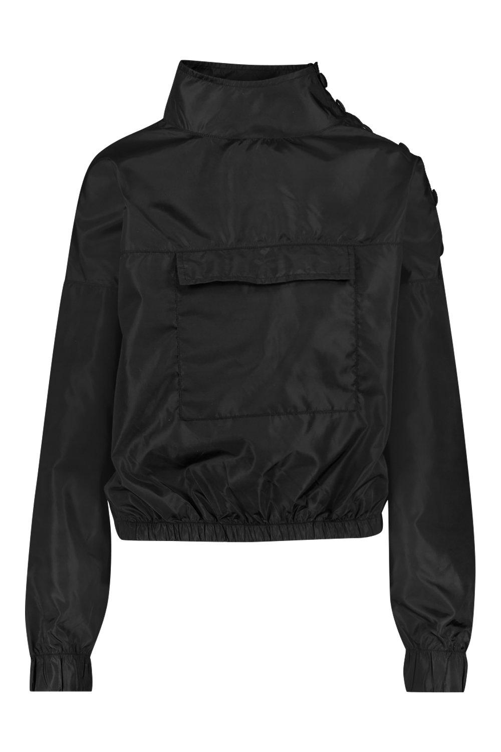 Overhead pocket detail on sale jacket