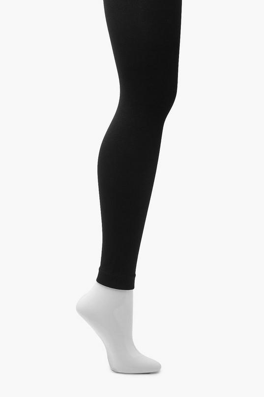 Fleece Lined 300 Denier Footless Tights and Tights - Back In Stock