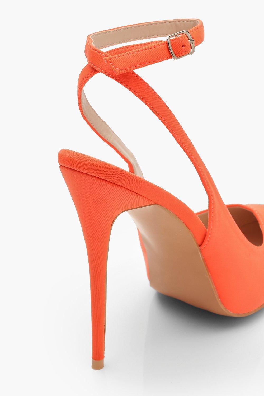 Neon Pointed Pumps boohoo CA