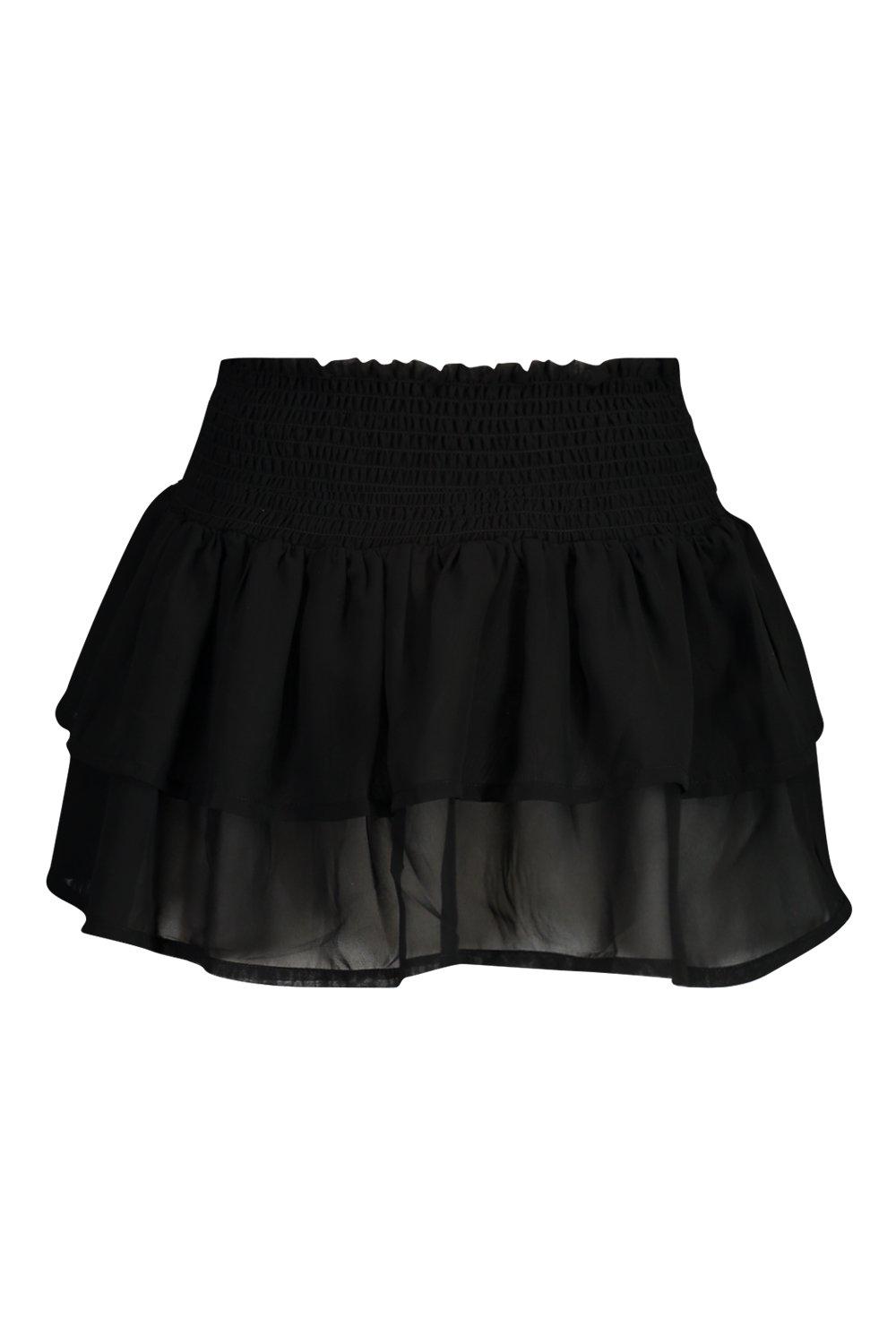 Ruffle mini sale beach skirt