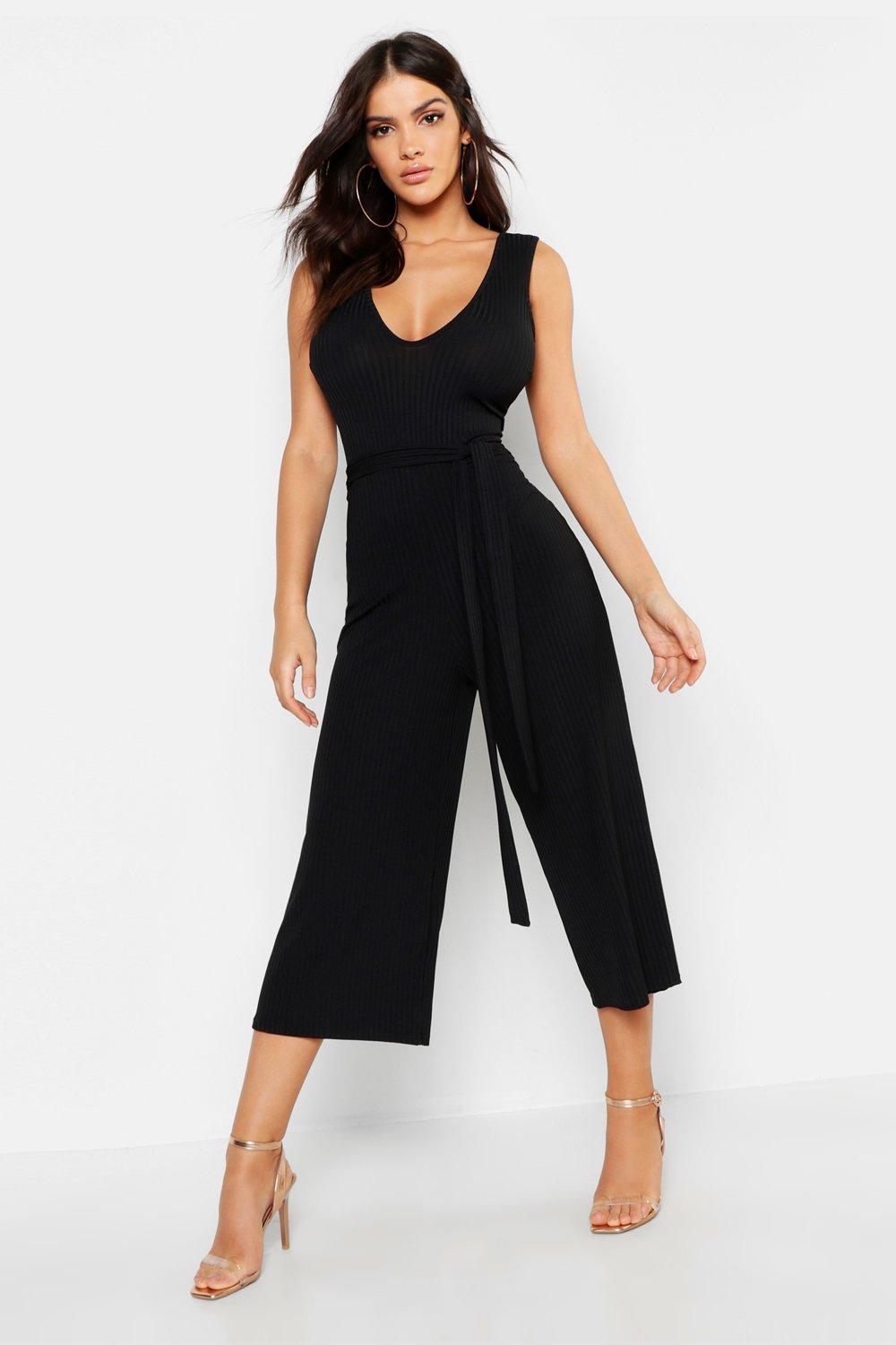 ribbed lounge jumpsuit