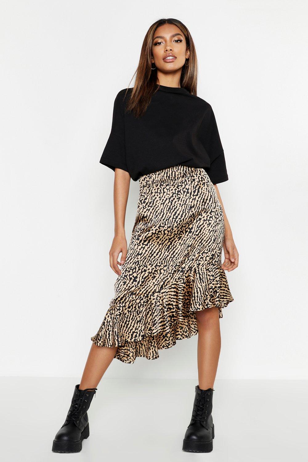 Midi rok online ruffle