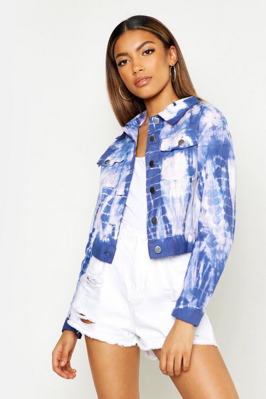 Blue Tie Dye Jacket