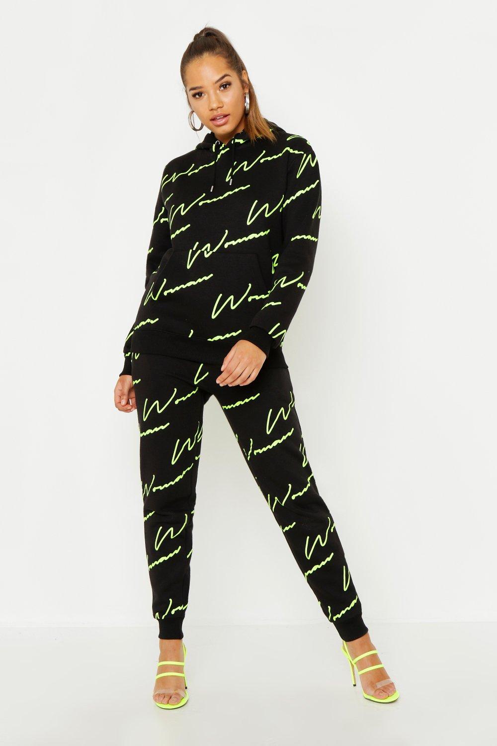 Neon on sale tracksuit womens