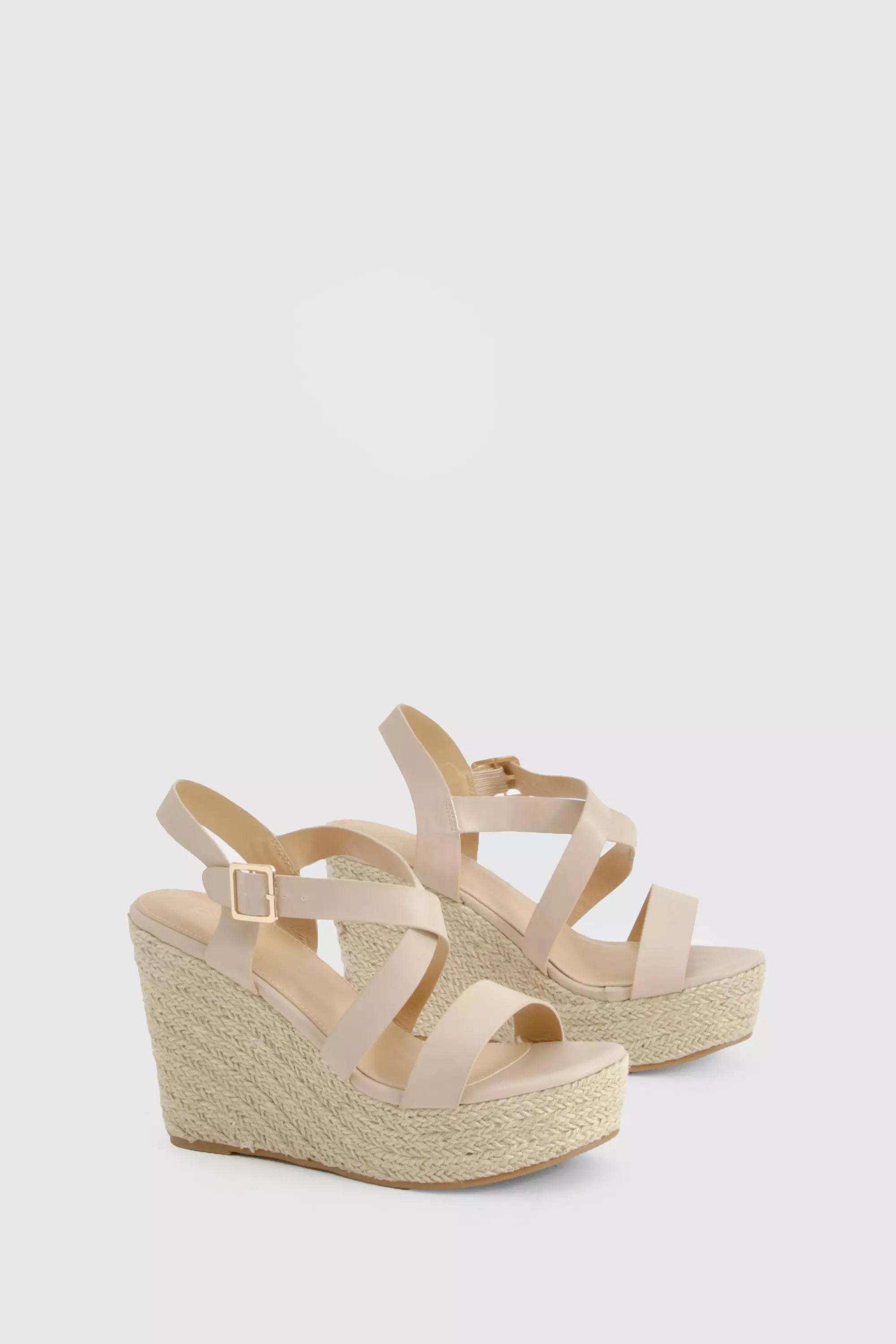 Wide fit best sale nude wedges