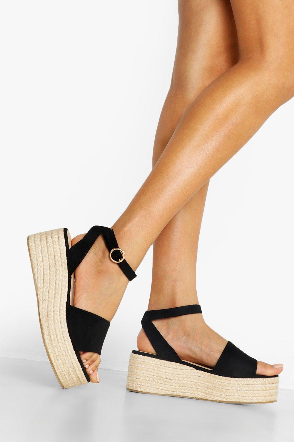 Wide Width 2 Part Flatforms | boohoo