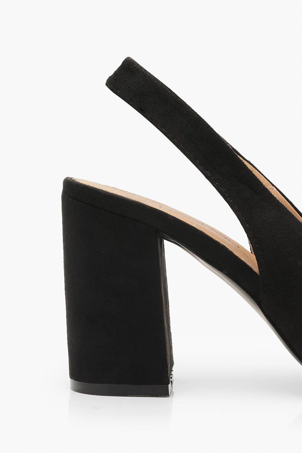 Pkkart black best sale block heels