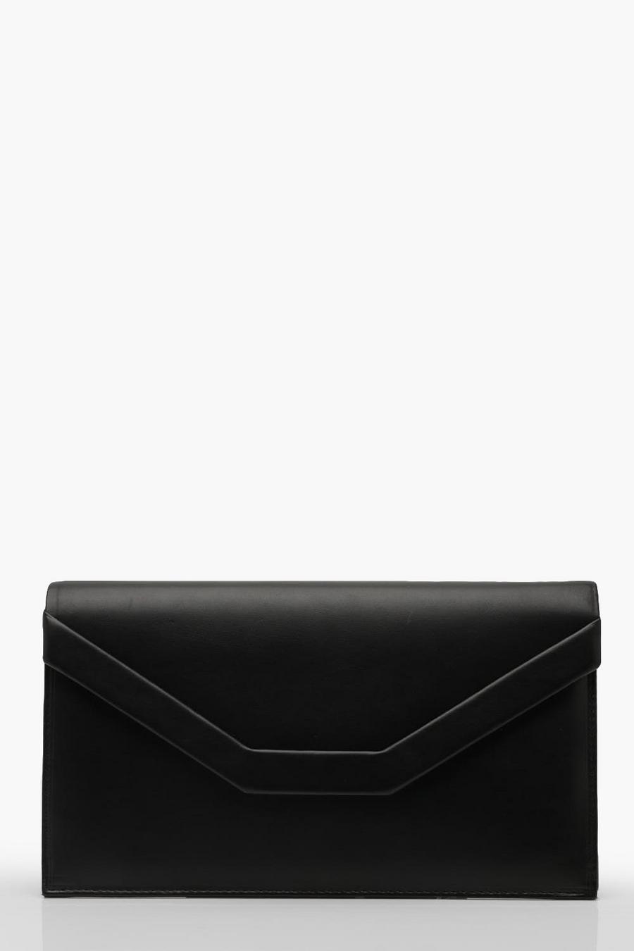 Embossed Envelope Clutch And Chain image number 1