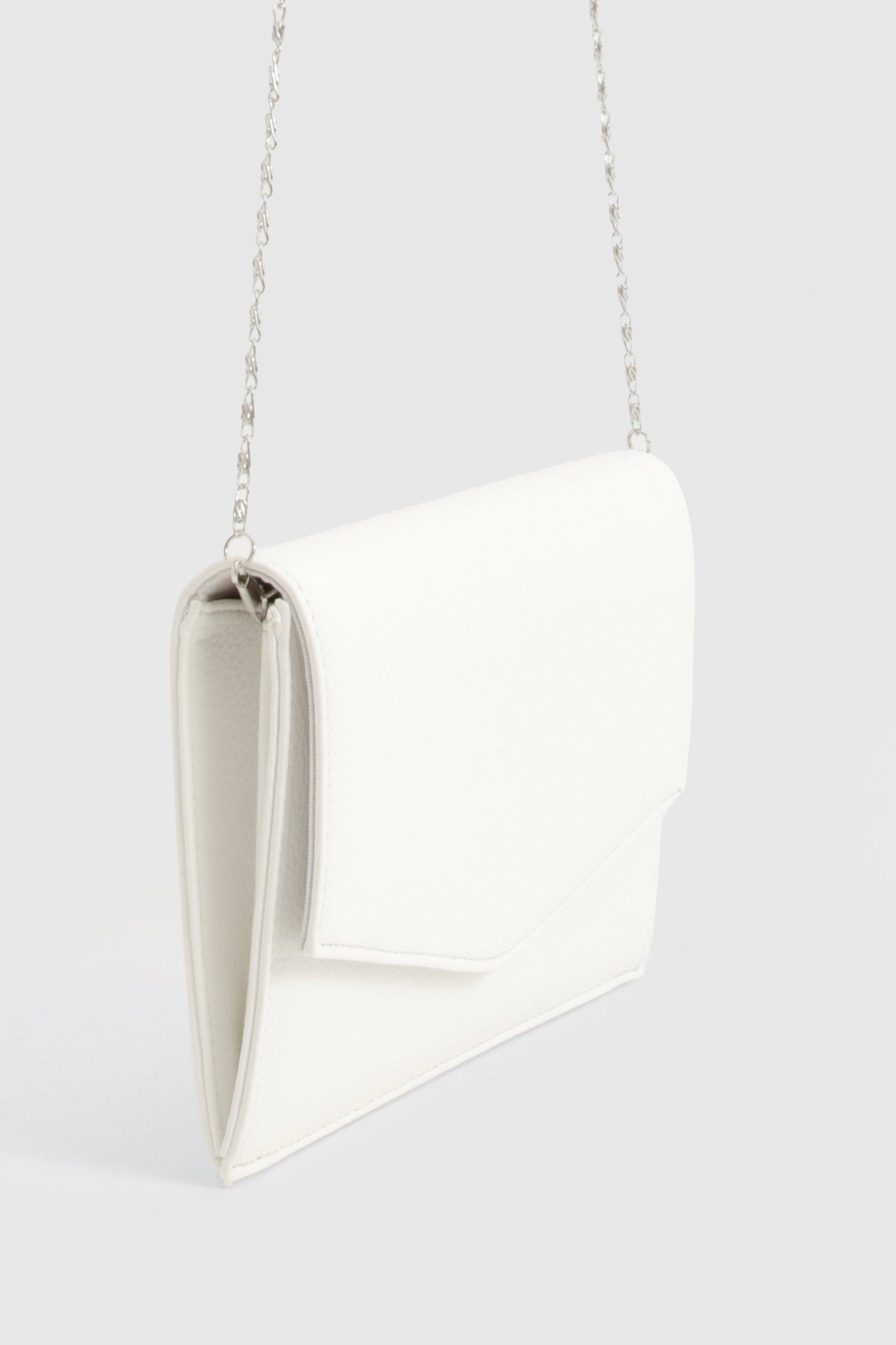 Small white clutch on sale bag