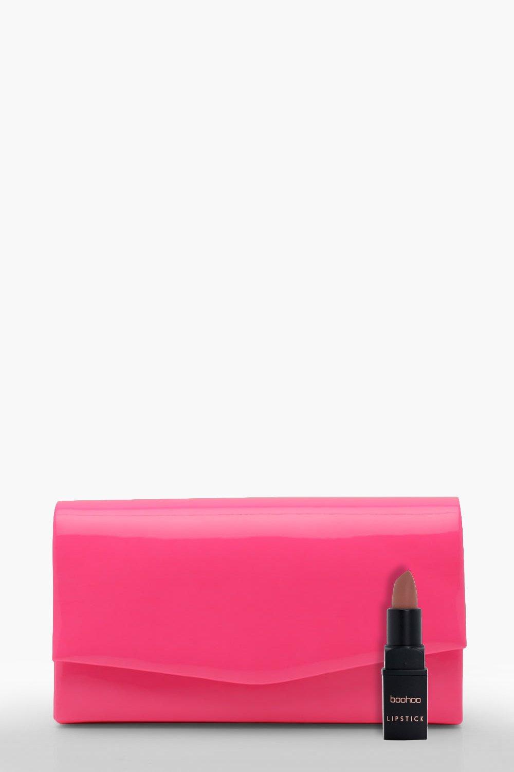 Pochette hotsell rose fluo